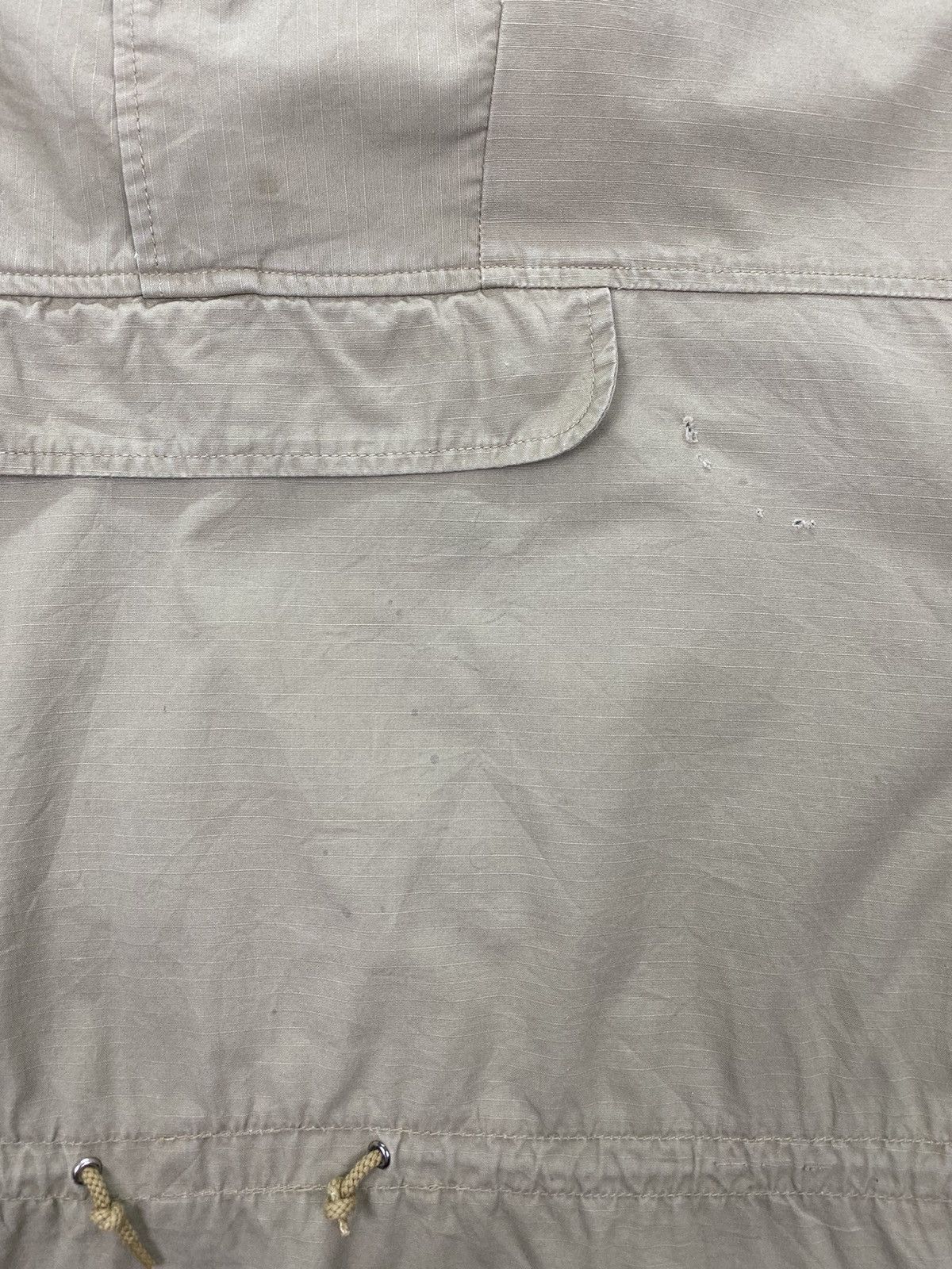 Japanese Brand Houston Dirty Distressed Ripstop Anorak Size US M / EU 48-50 / 2 - 19 Thumbnail