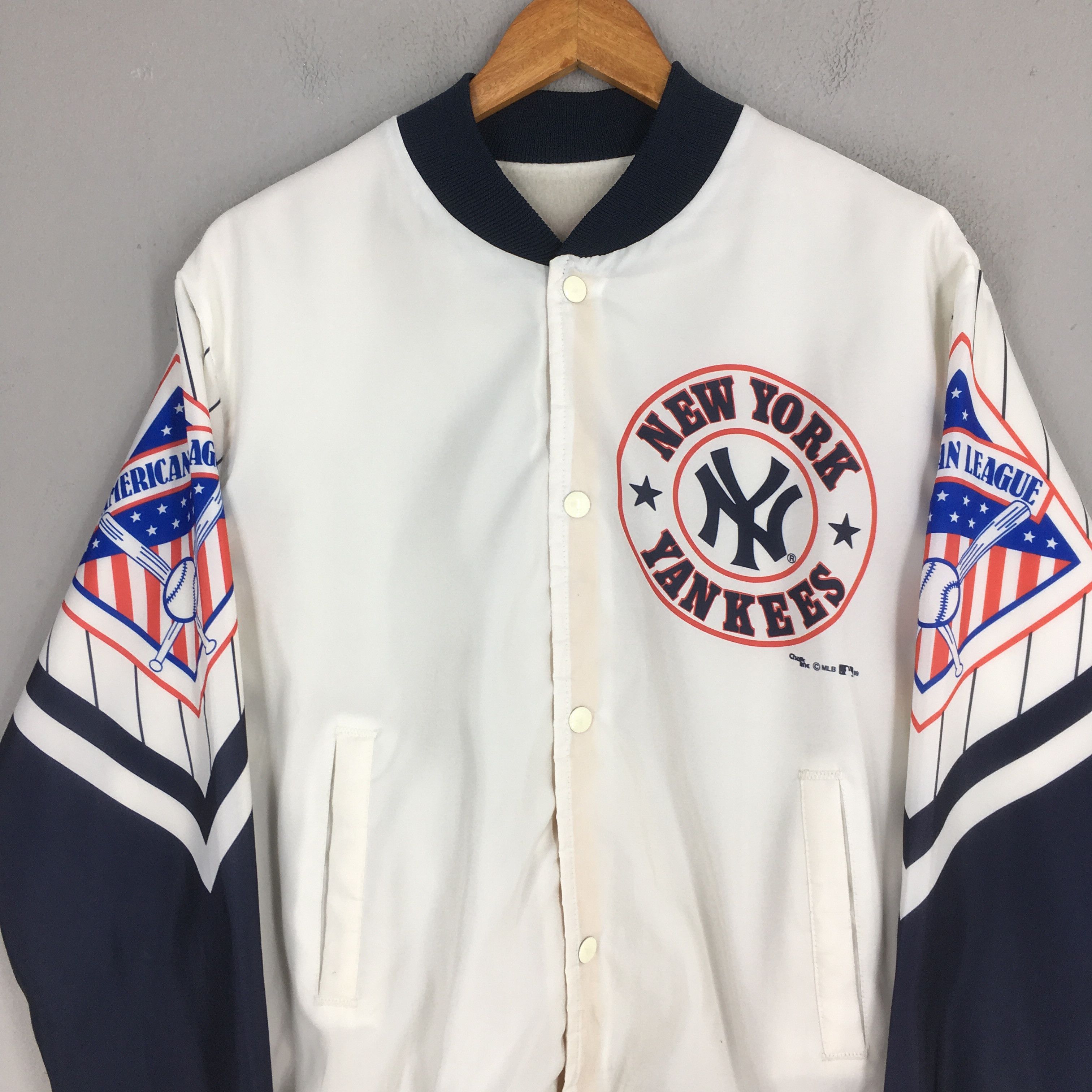 MLB Vintage New York Yankees Bronx Bombers Jacket Large Size US L / EU 52-54 / 3 - 2 Thumbnail