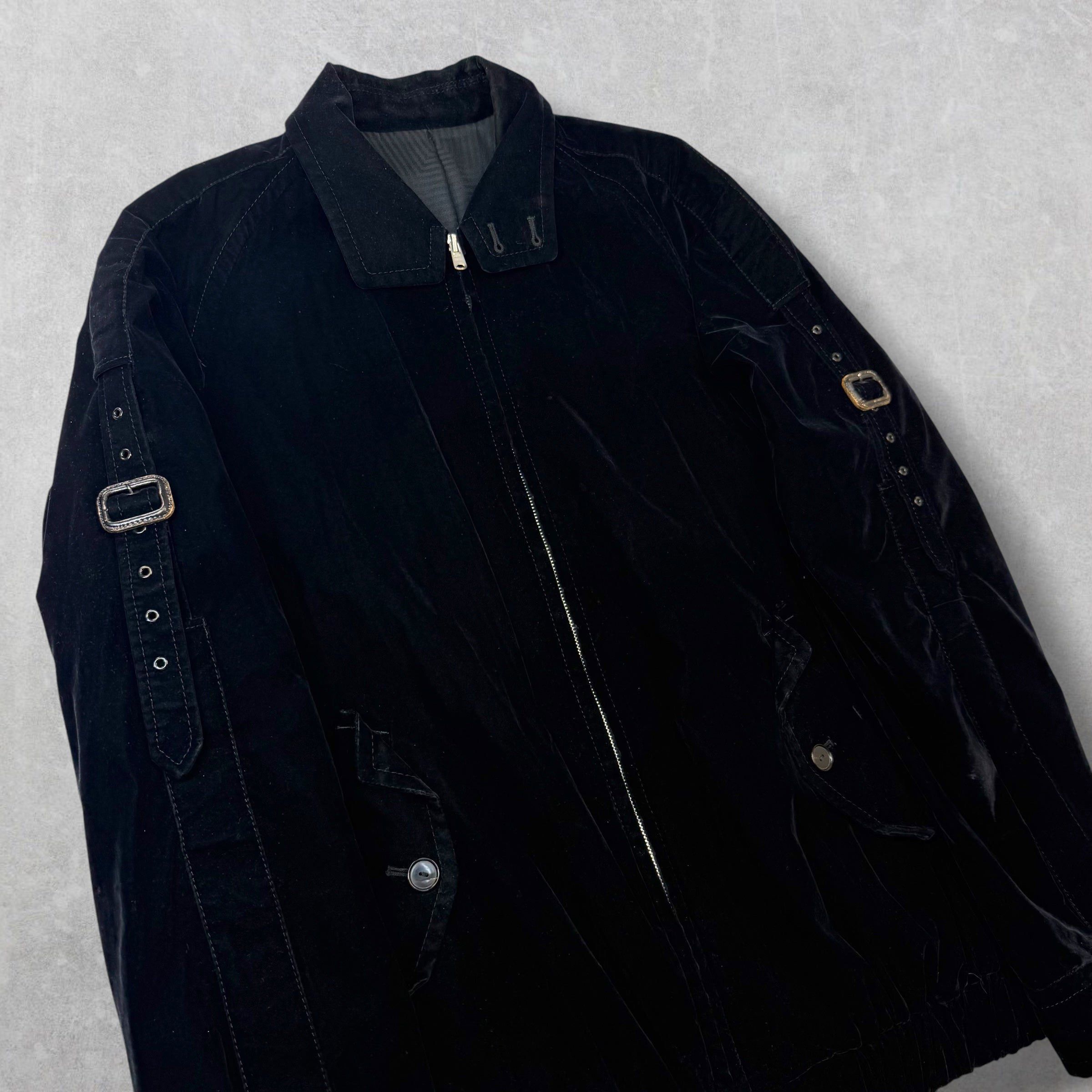 Number (N)ine Number (N)ine Velour High Collar Jacket 2 (M) Size US M / EU 48-50 / 2 - 2 Thumbnail