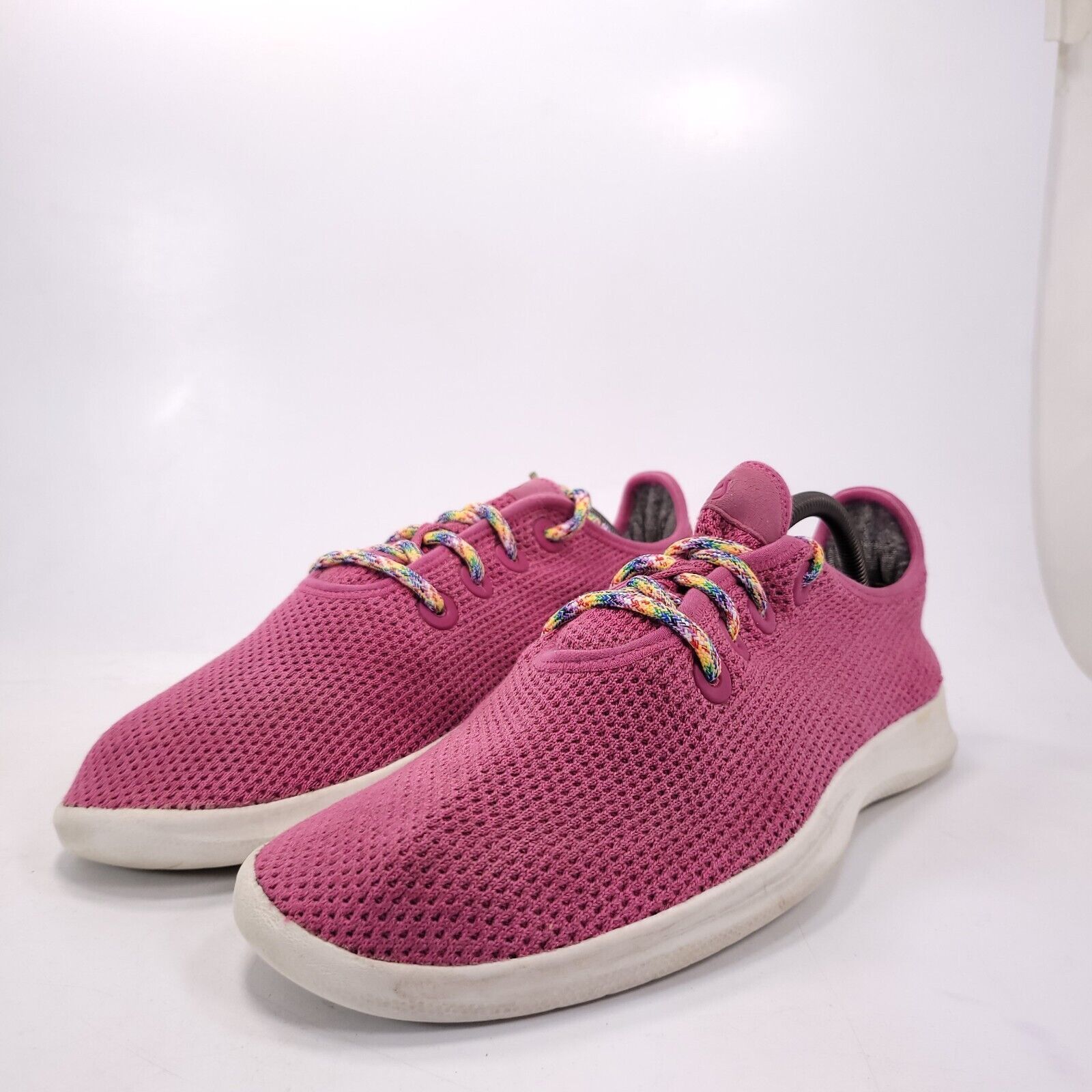 Allbirds Allbirds Tree Runner Up Athletic Shoe Men Size 11 Pink White Size US 11 / EU 44 - 1 Thumbnail