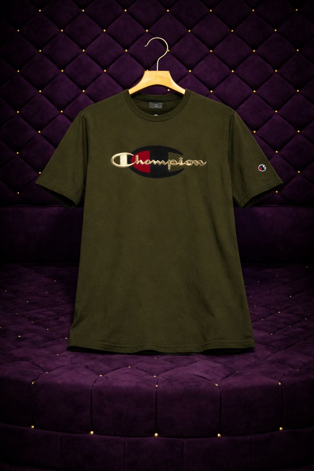 Champion CHAMPION HERITAGE SCRIPT LOGO S/S T SHIRT Size US L / EU 52-54 / 3 - 1 Thumbnail