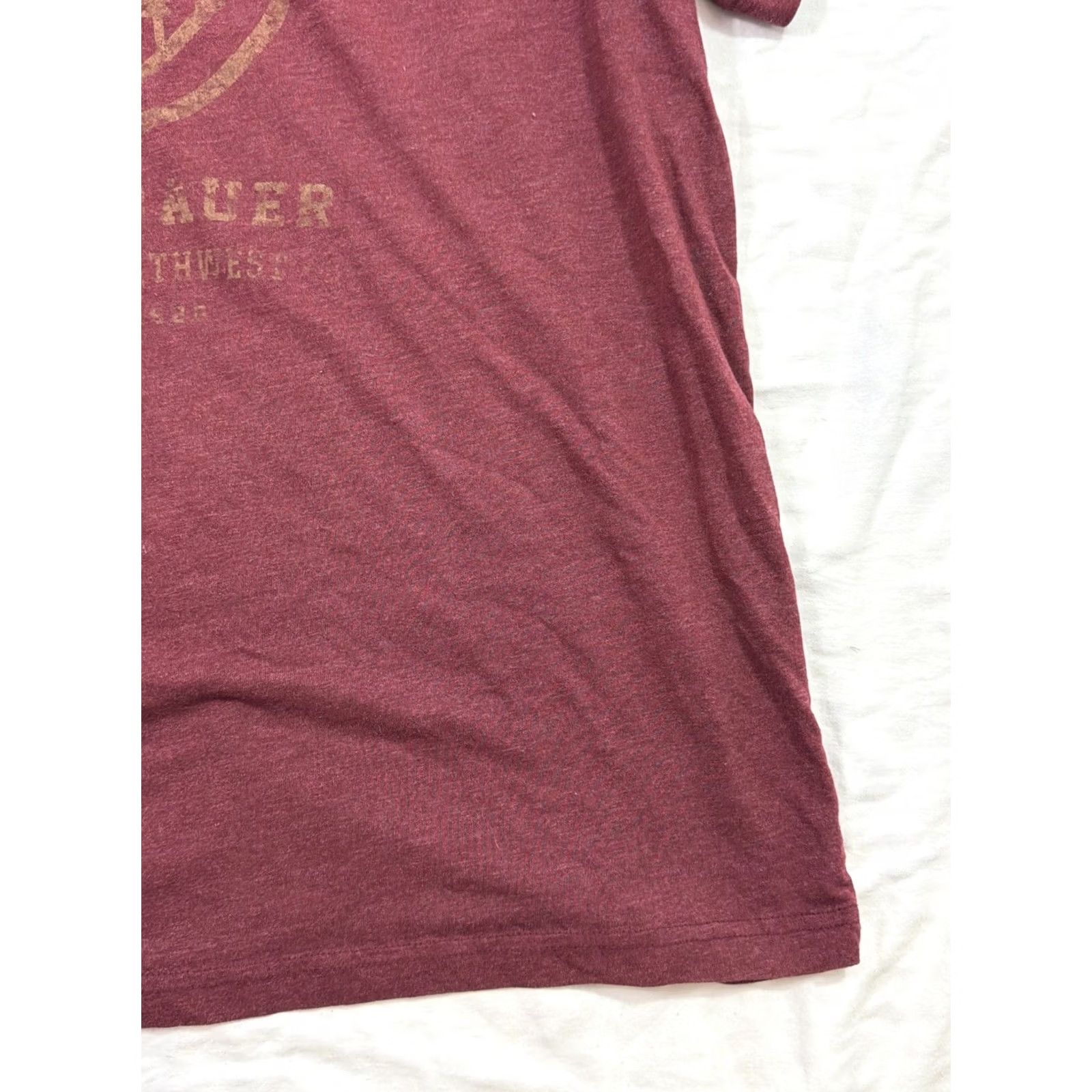 Eddie Bauer Eddie Bauer Shirt Men's XL Red Maroon Pacific Northwest Graphic Tee Short Sleeve Size US XL / EU 56 / 4 - 5 Thumbnail