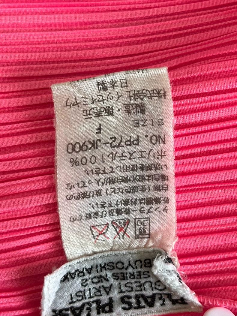 Issey Miyake Issey Miyake size:one size Pink Nobuyoshi Araki vest Size S / US 4 / IT 40 - 4 Thumbnail