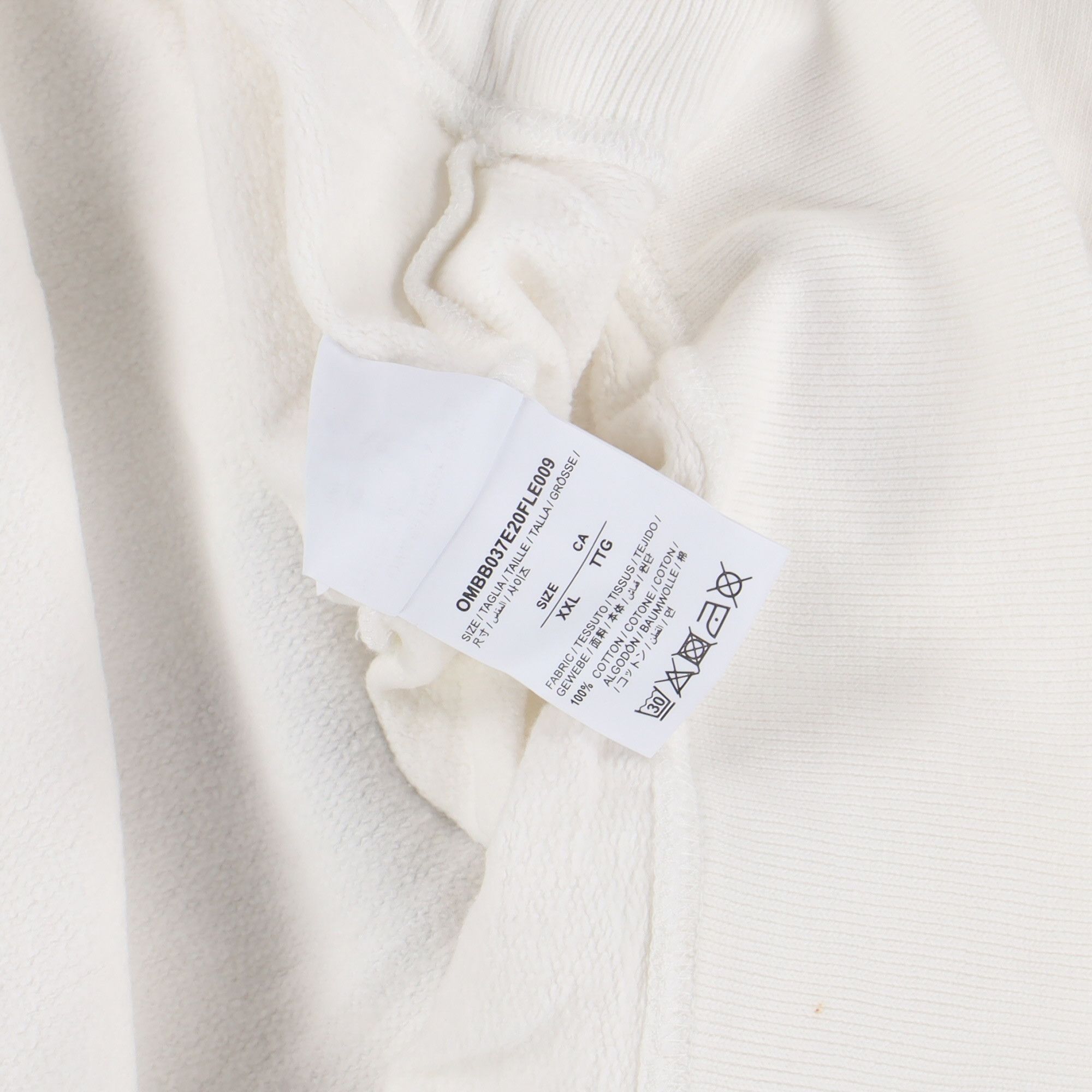 Off-White White Pivot Mona Lisa Oversized Hoodie Size XXL / US 16-18 / IT 52-54 - 7 Thumbnail