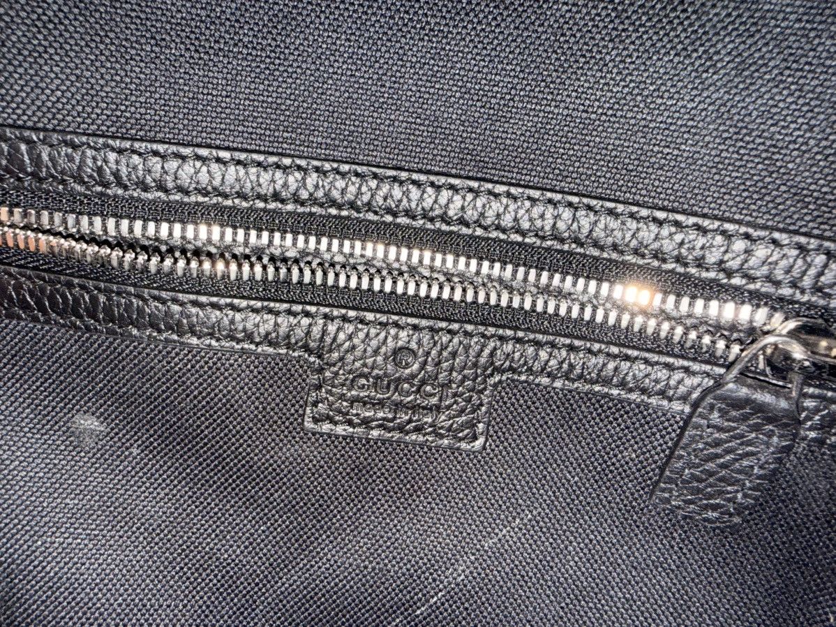 Gucci Gucci Medium Leather Computer/ Briefcase Bag Size ONE SIZE - 5 Thumbnail