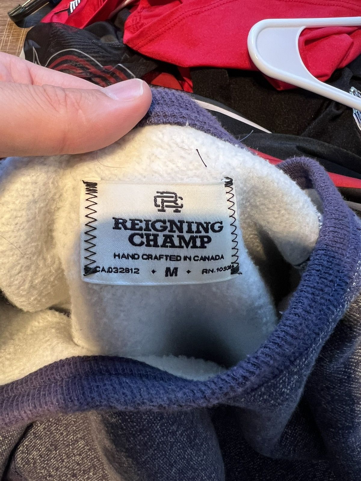 Reigning Champ Reigning Champ Crew Neck Pullover Men's Medium Blue Size US M / EU 48-50 / 2 - 5 Thumbnail