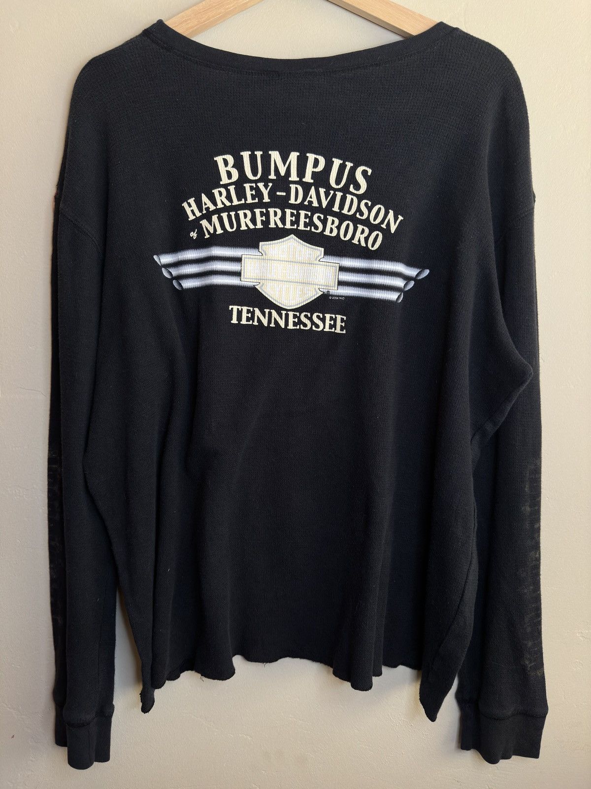RARE* Vintage Harley Davidson Tennessee LS Thermal Shirt