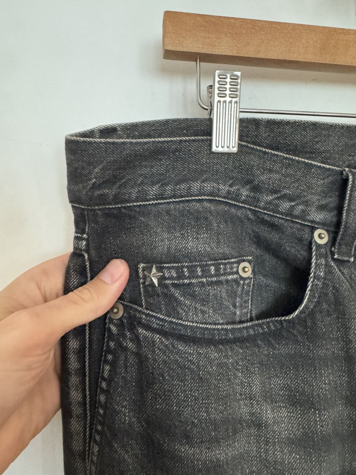 Saint Laurent Paris Dark grey d02 Size US 32 / EU 48 - 2 Thumbnail