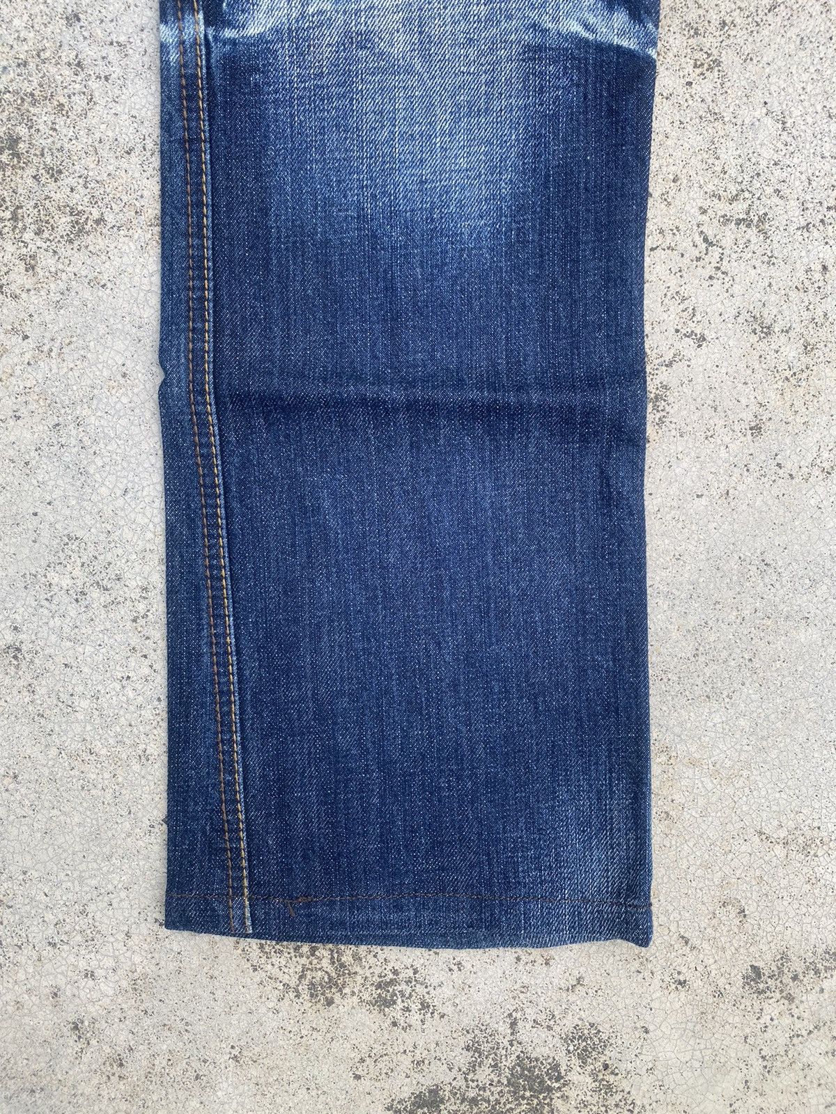 HIDEAWAYS × Japanese Brand Japanese Brand Hideways Distressed Claw Mark Faded Jeans Size US 30 / EU 46 - 11 Thumbnail