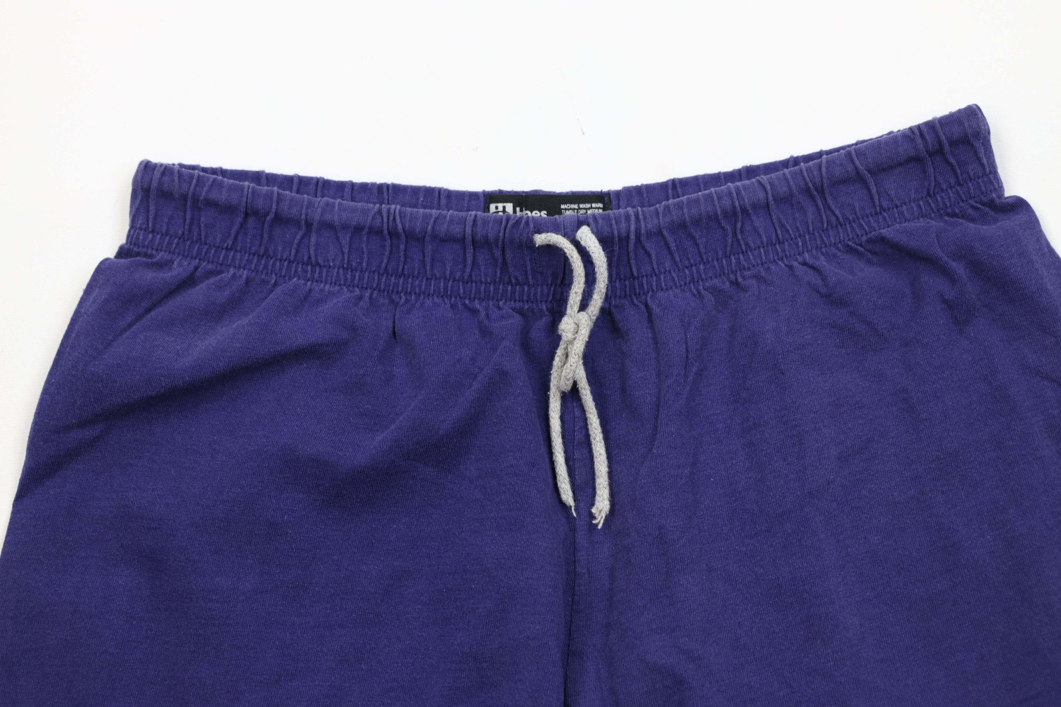 Vintage Vintage 90s Streetwear Above Knee Dad Shorts Blue Cotton Size US 34 / EU 50 - 2 Thumbnail