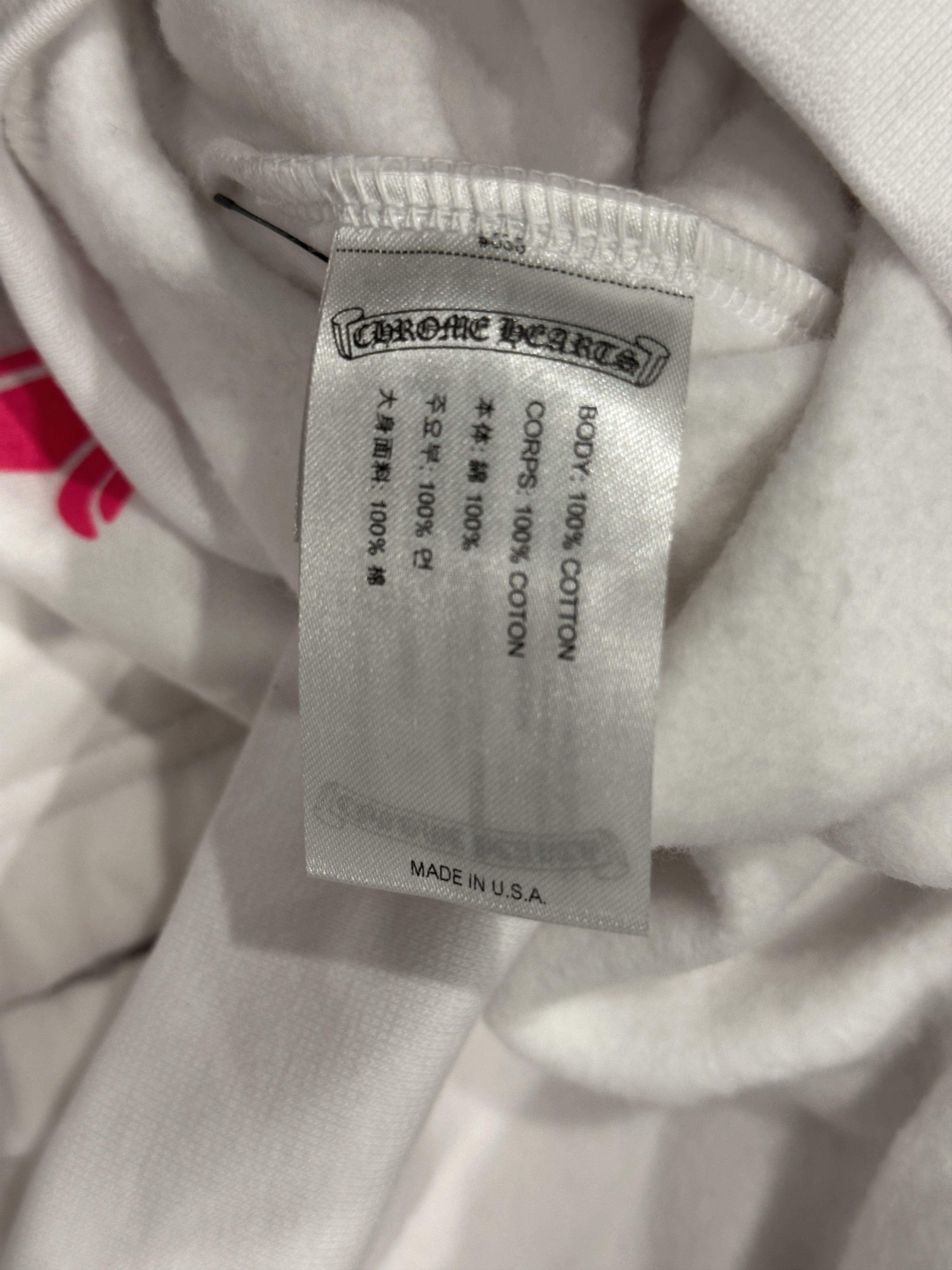 Chrome Hearts Hoodie floral pink Size US M / EU 48-50 / 2 - 6 Thumbnail