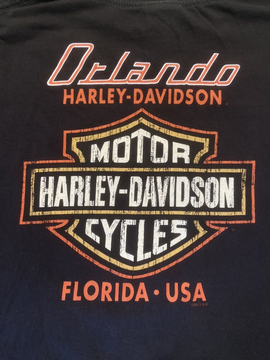 Harley Davidson × Vintage Harey davidson tshirt vintage Size XXL / US 16-18 / IT 52-54 - 6 Thumbnail