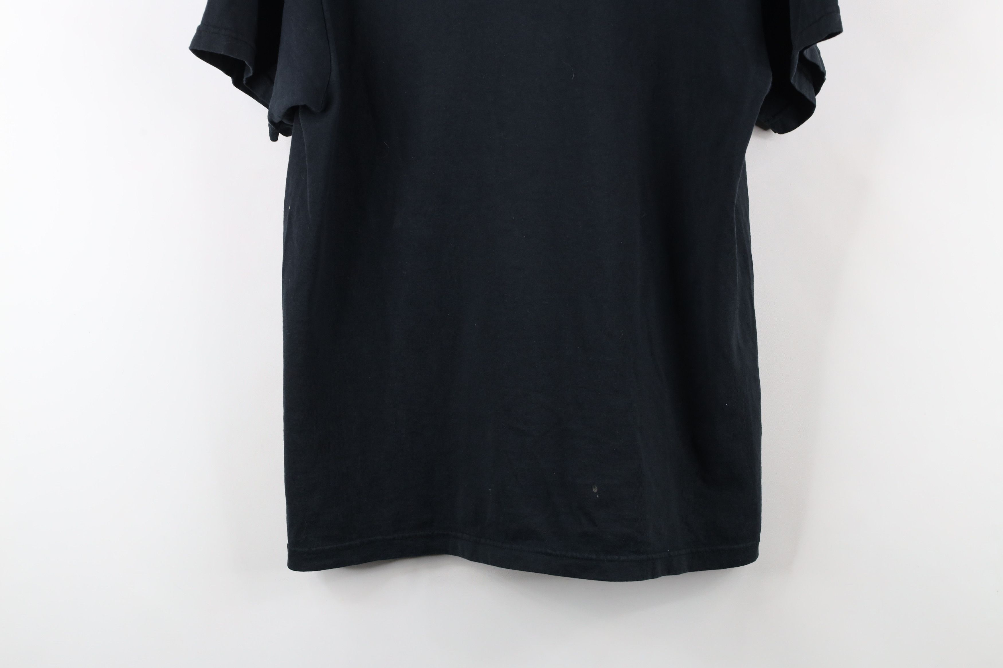 Vintage Vintage 90s Streetwear Blank Heavyweight T-Shirt Black Size US M / EU 48-50 / 2 - 3 Thumbnail