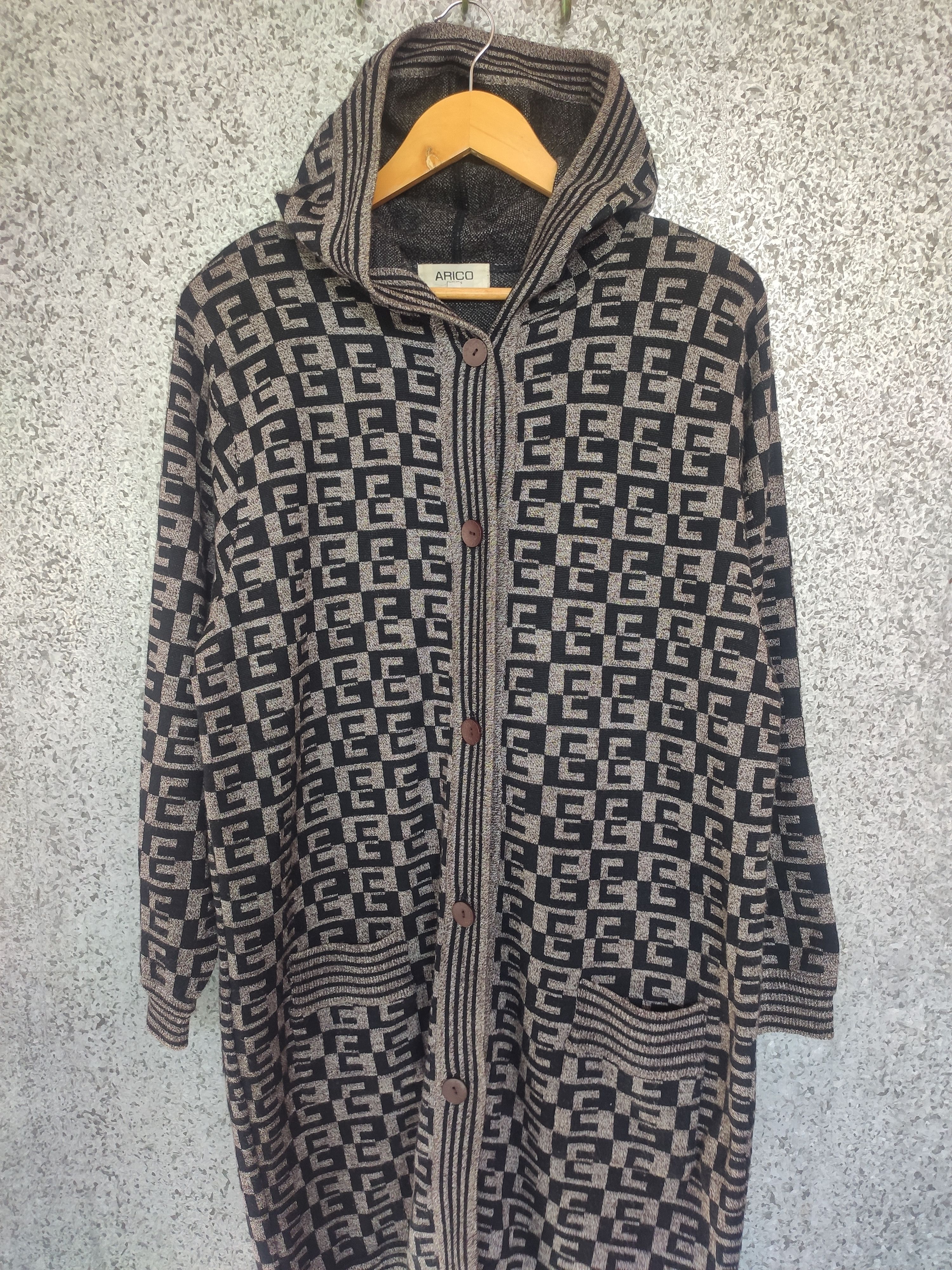 Japanese Brand Arico parkas jacket monogram Size US M / EU 48-50 / 2 - 1 Thumbnail