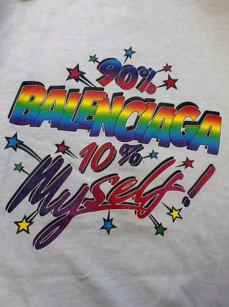 Balenciaga Balenciaga Solid monogrammed crewneck casual short sleeve Size US XS / EU 42 / 0 - 3 Thumbnail