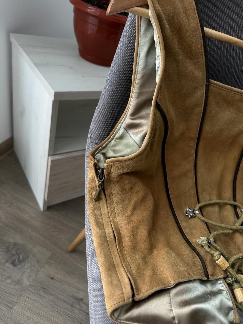 Japanese Brand × Vintage Vintage Maddox Leather W’S Japanese West Jacket Size US S / EU 44-46 / 1 - 12 Thumbnail