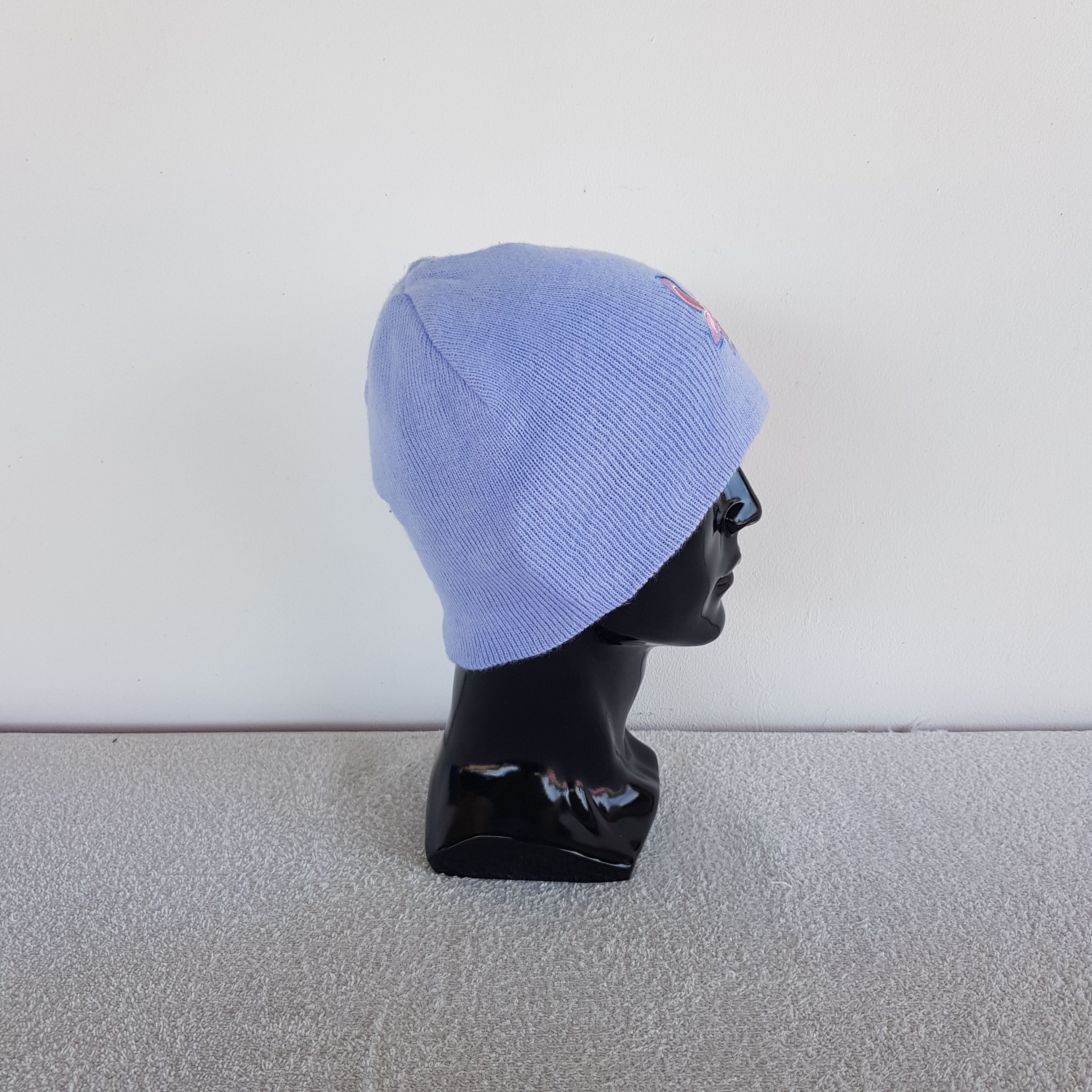 Japanese Brand × Other Vintage 90s Butterfly Beanie Cute Snow Caps Ski Hats. Size ONE SIZE - 3 Thumbnail