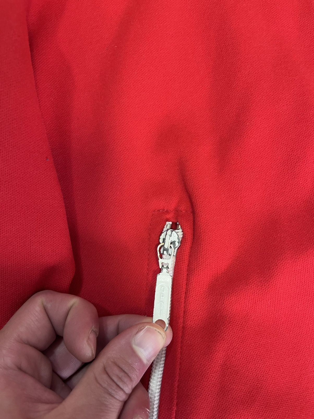 Adidas Vintage Adidas Red Track Jacket Made in Yugoslavia Women’s Size M / US 6-8 / IT 42-44 - 8 Thumbnail