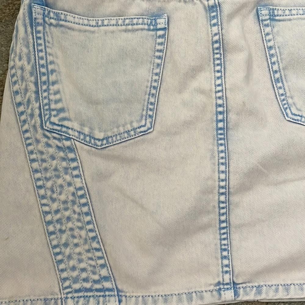 Iro Iro Paris Jaliska Denim Mini Skirt Blue Size FR38 /US 6 Size 28" / US 6 / IT 42 - 12 Thumbnail