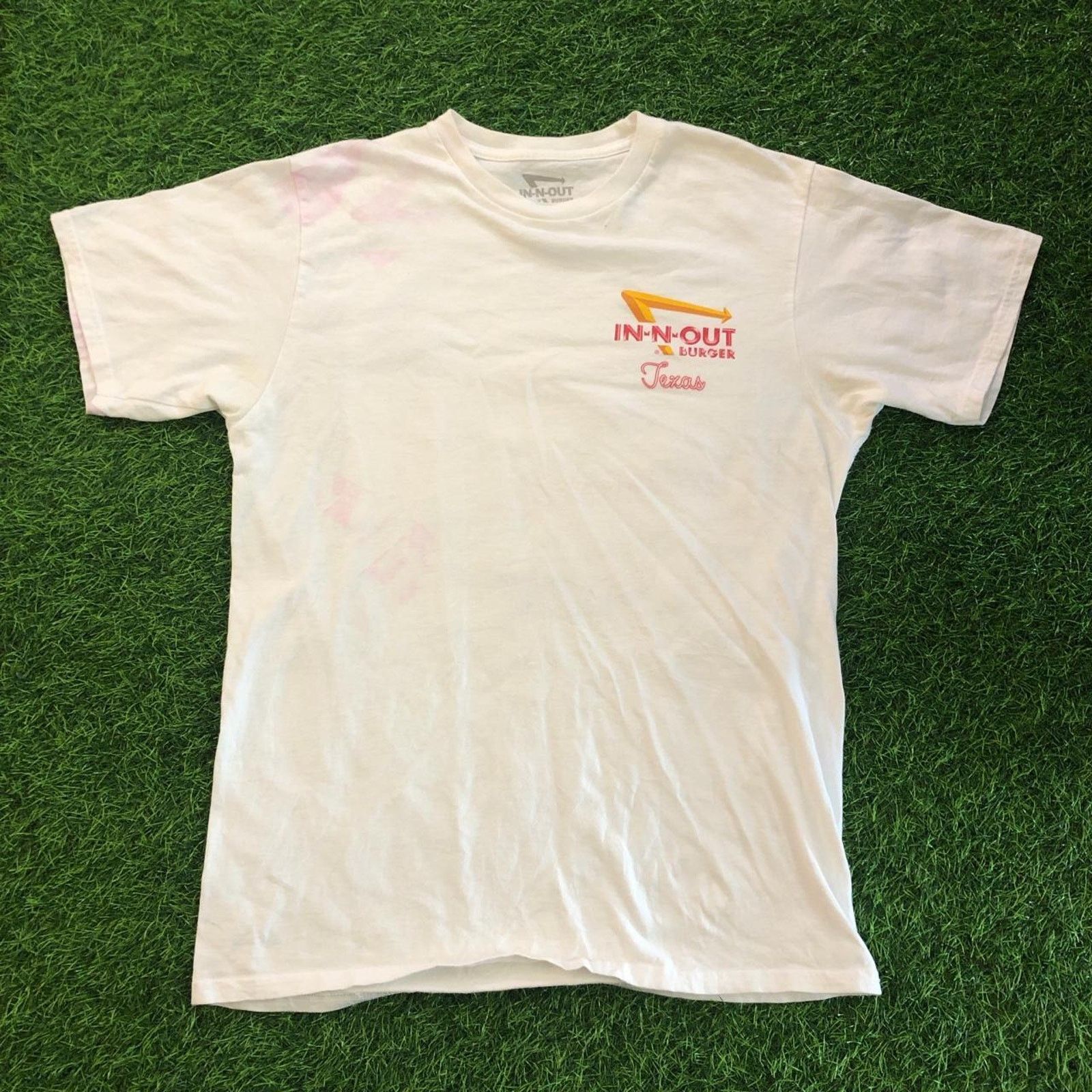 Other Men’s White Texas In-N-Out Burger Graphic Tee Size US M / EU 48-50 / 2 - 1 Thumbnail