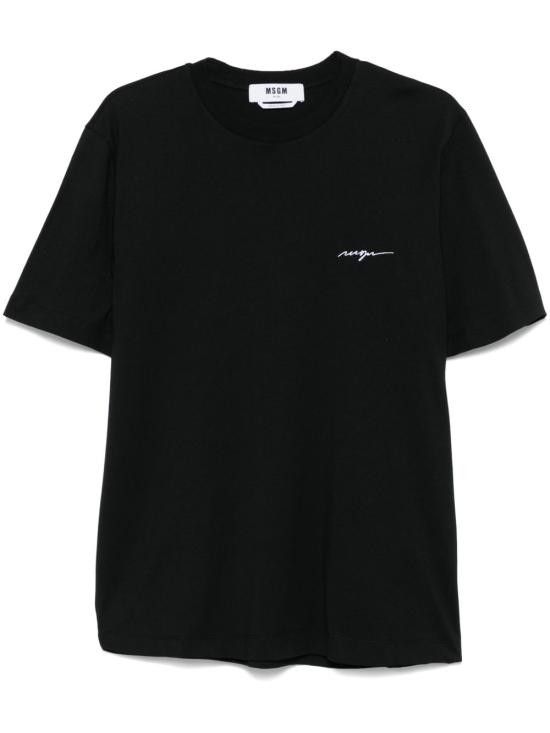 MSGM MSGM Men T-Shirts 3840MM141 25700299 Black Size US S / EU 44-46 / 1 - 1 Thumbnail