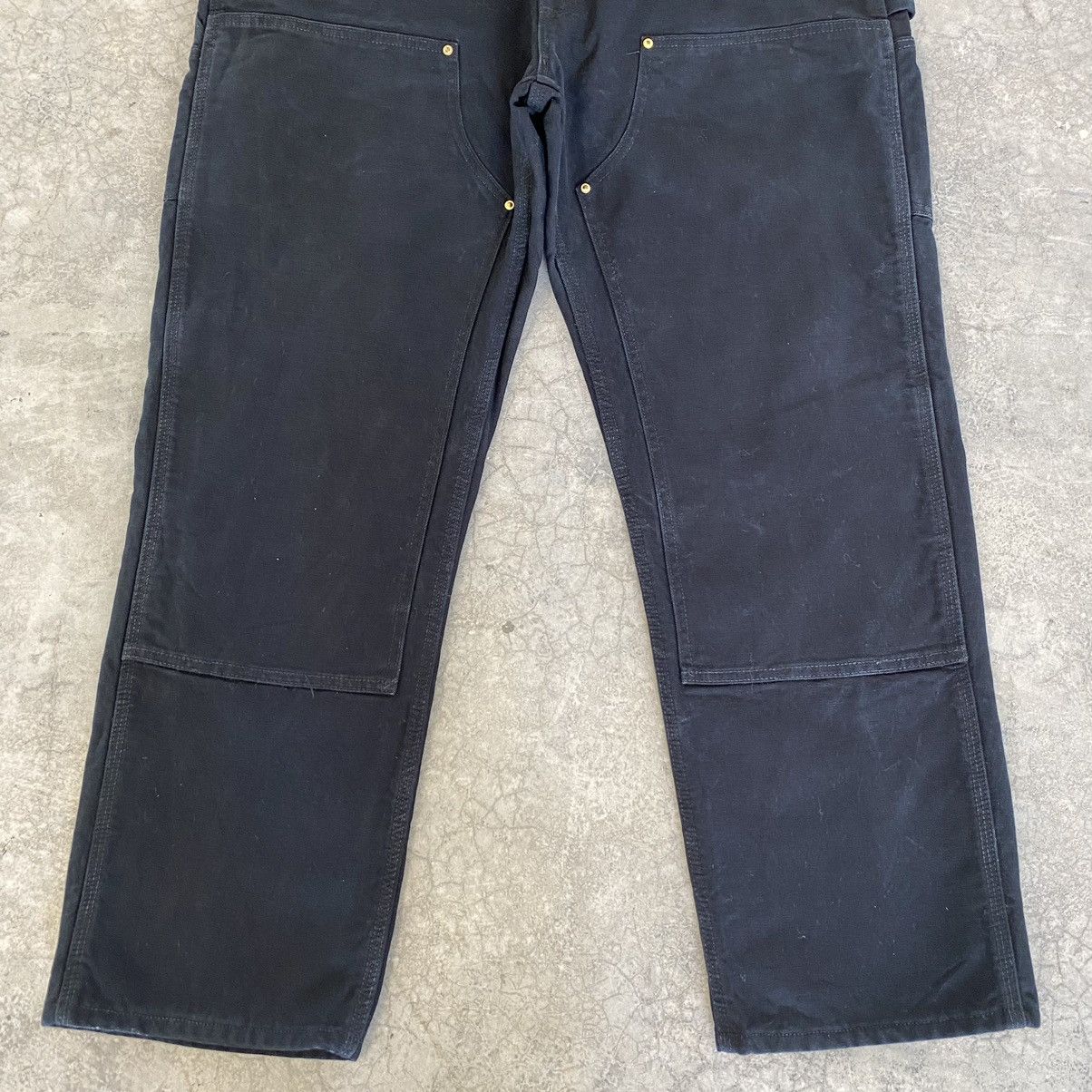 Carhartt VTG Carhartt Double Knee Blanket Lined Carpenter Pants Size US 40 / EU 56 - 8 Thumbnail