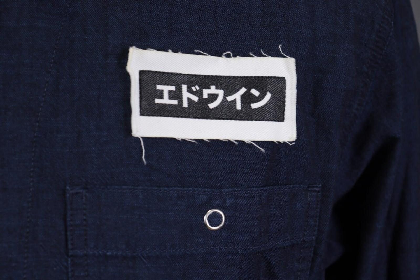 Edwin EDWIN Mechanic Shirt Patched Flannel Shirt Size M Size US M / EU 48-50 / 2 - 5 Thumbnail