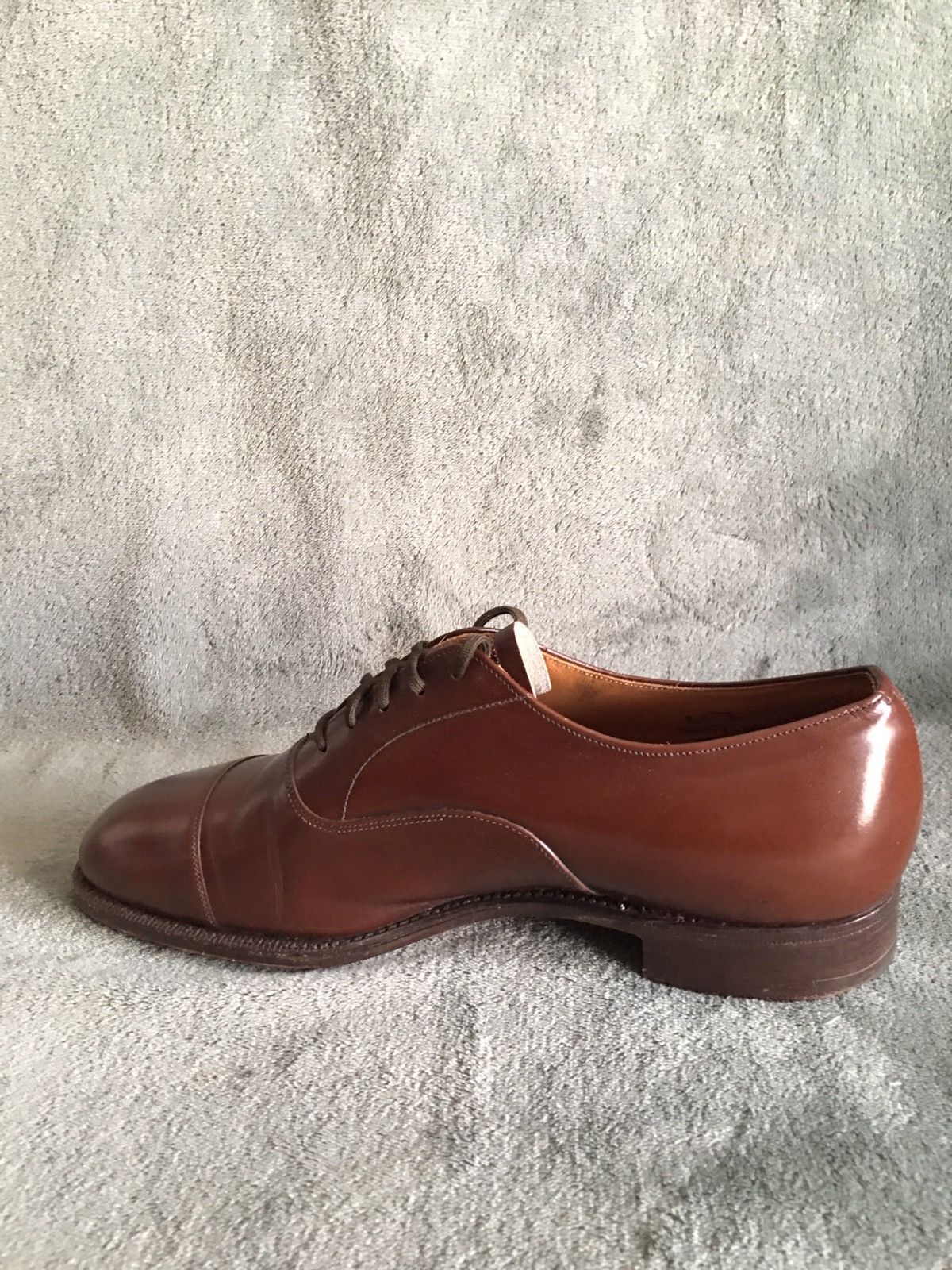 Church's Men's Shoes Balmoral Brown Leather Formal Oxford 8F