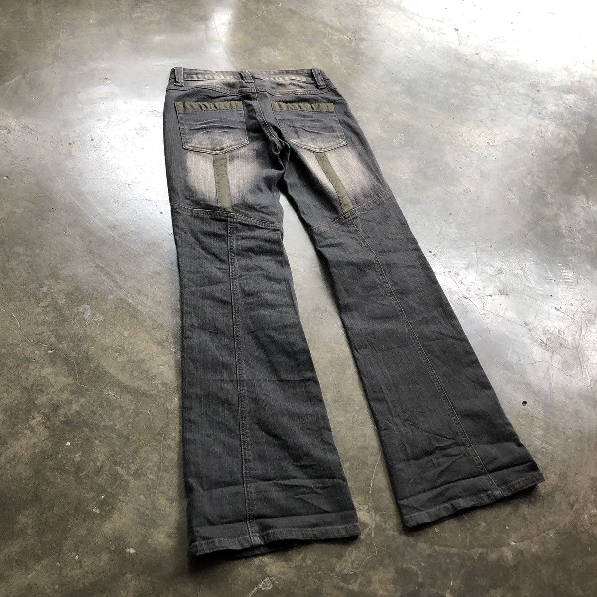 If Six Was Nine Archive Super flared Blue Jam Military opium style 🍒 Size US 30 / EU 46 - 5 Thumbnail