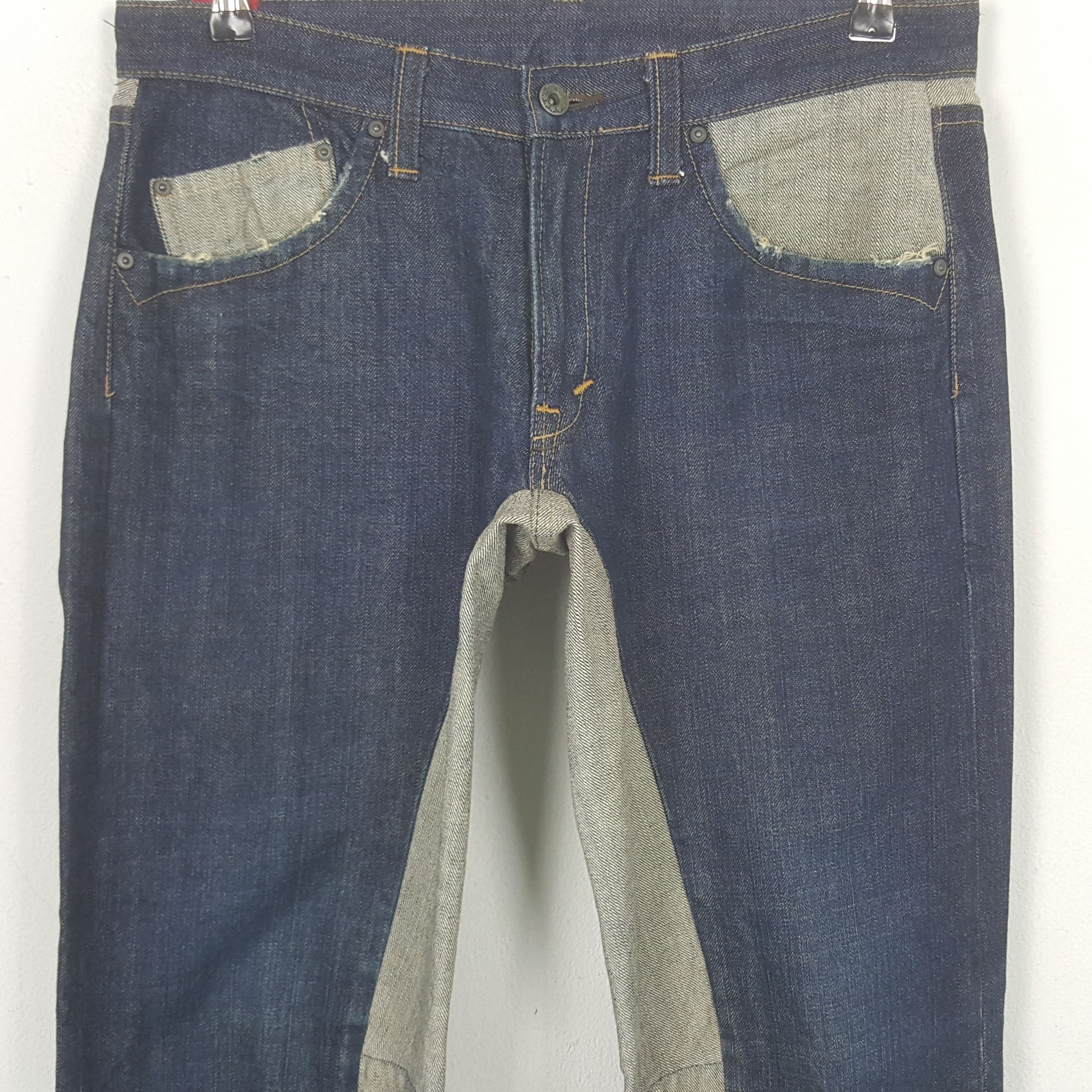 Japanese Brand Vintage Blue Way Japanese Rare Denim Jeans Size US 34 / EU 50 - 2 Thumbnail