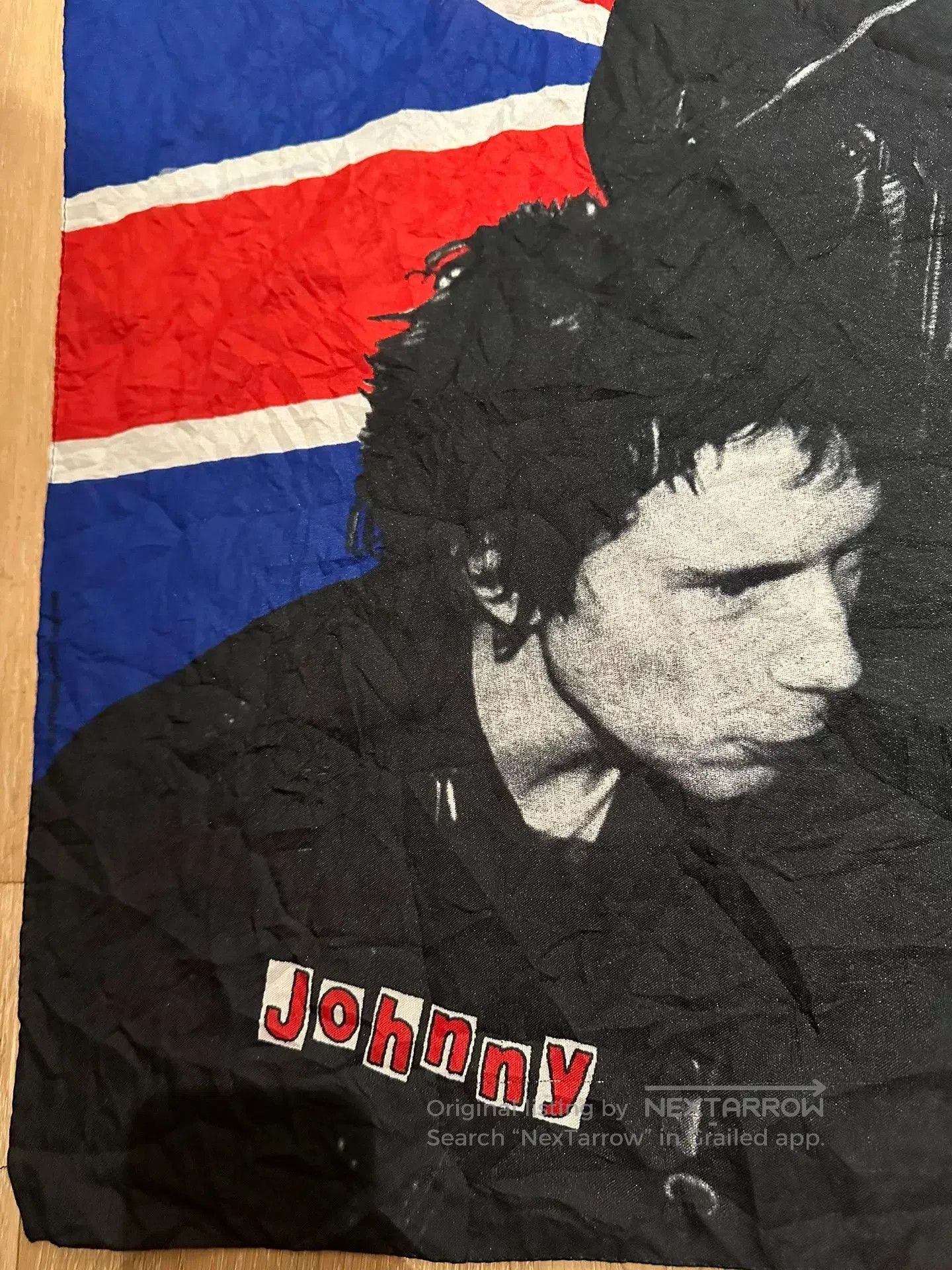 Malcolm McLaren Vintage Sex Pistols Punk Scarf. Size ONE SIZE - 2 Thumbnail