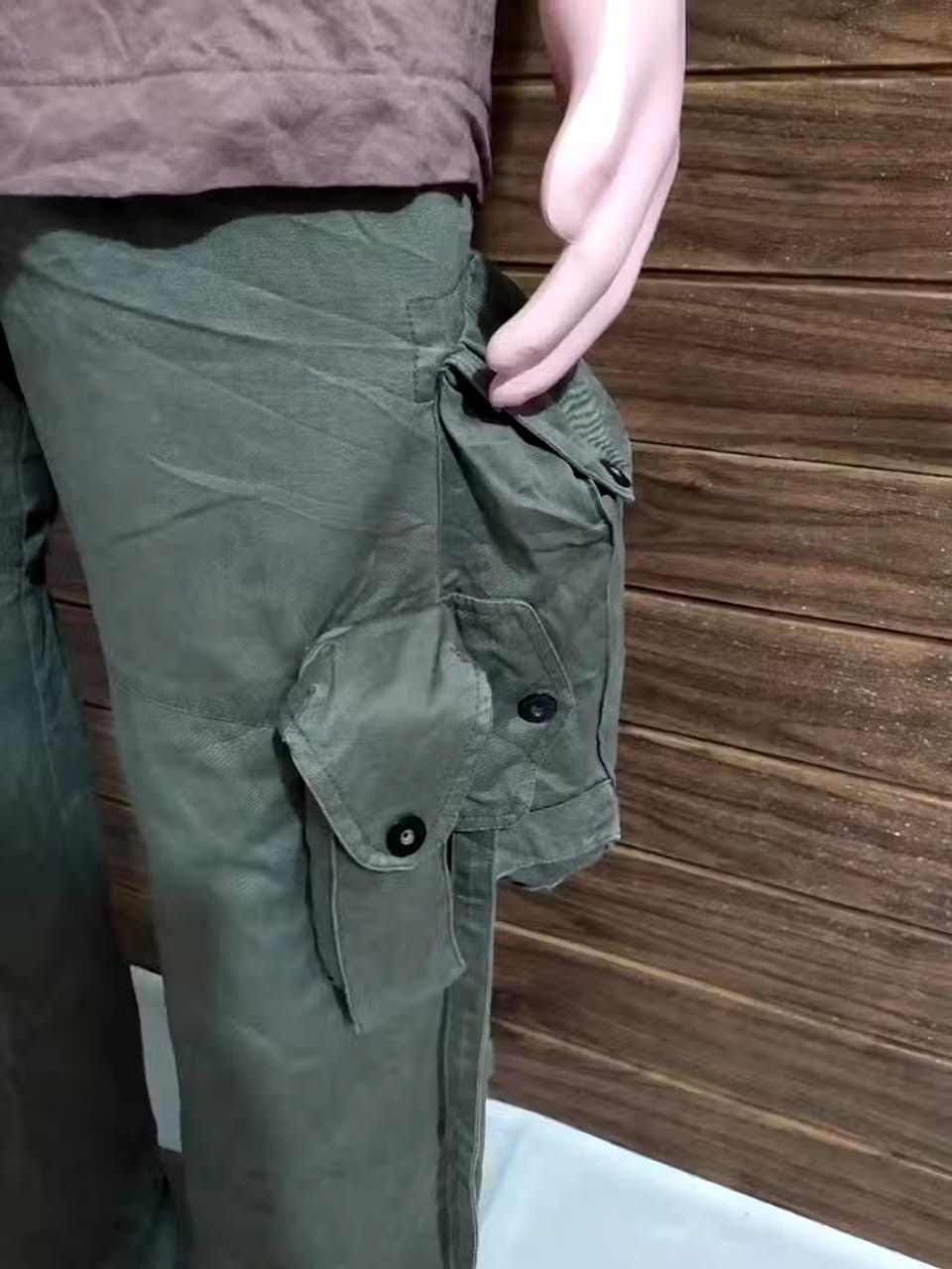 Japanese Brand GGD Multipocket Gas Mask Tactical Cargo Bondage Pants Size US 30 / EU 46 - 4 Thumbnail