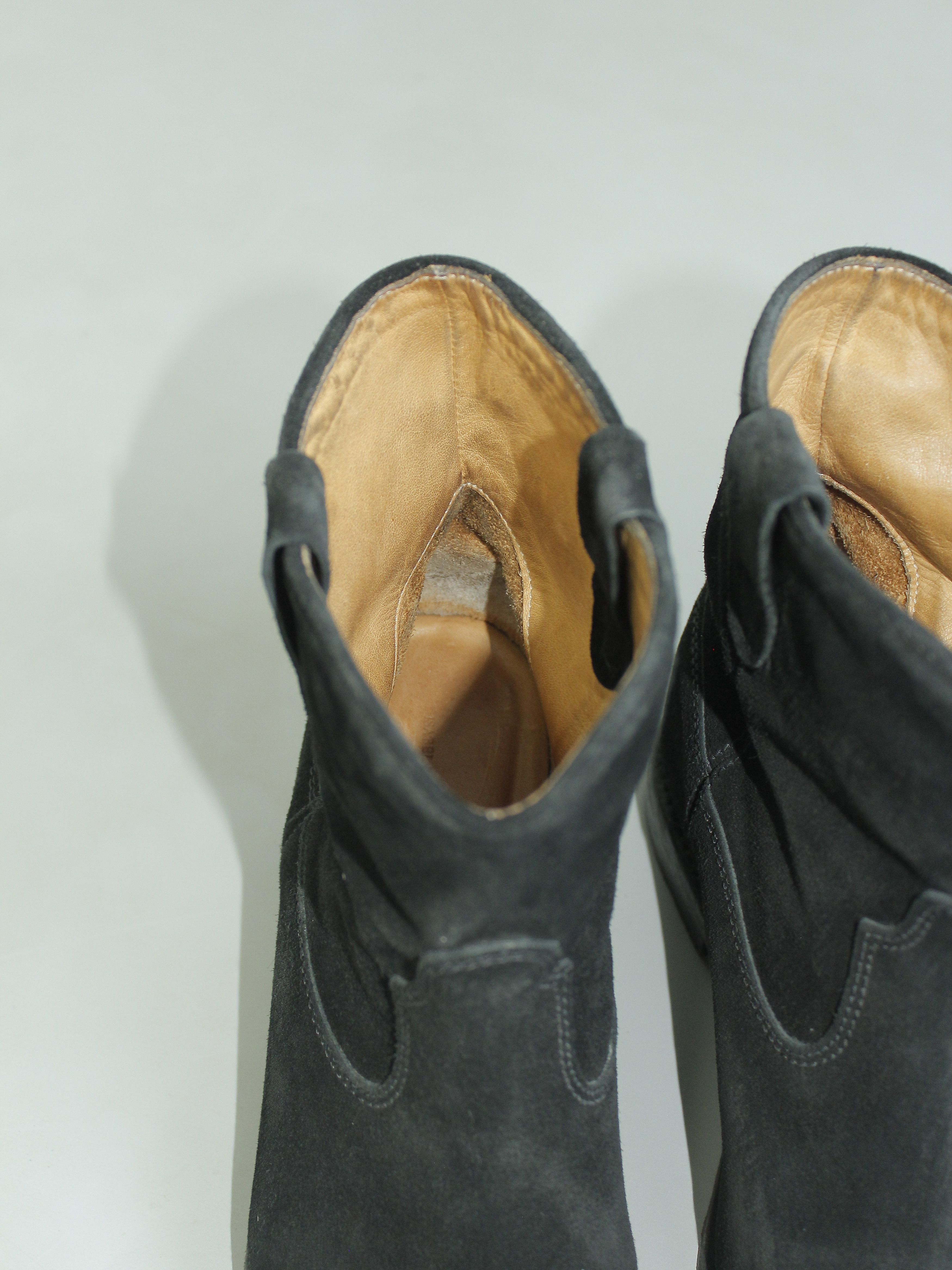 Isabel Marant × Isabel Marant Etoile ISABEL MARANT ETOILE CRISI BOOTS WOMENS 38 BLACK SUEDE Size US 8 / IT 38 - 8 Thumbnail