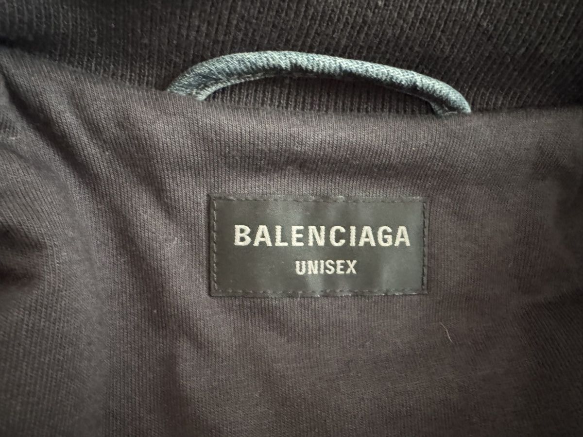 Balenciaga Balenciaga Padded Denim Bomber Jacket, M – CROC (Black/Blue) Size US M / EU 48-50 / 2 - 5 Thumbnail