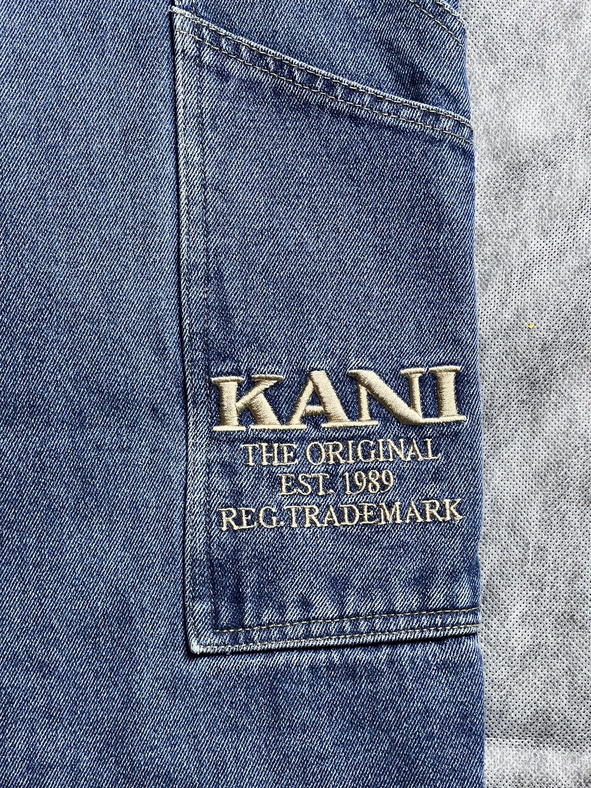 Karl Kani Karl Kani Jeans Dark Wash Denim Cargo Pants Size US 36 / EU 52 - 7 Thumbnail