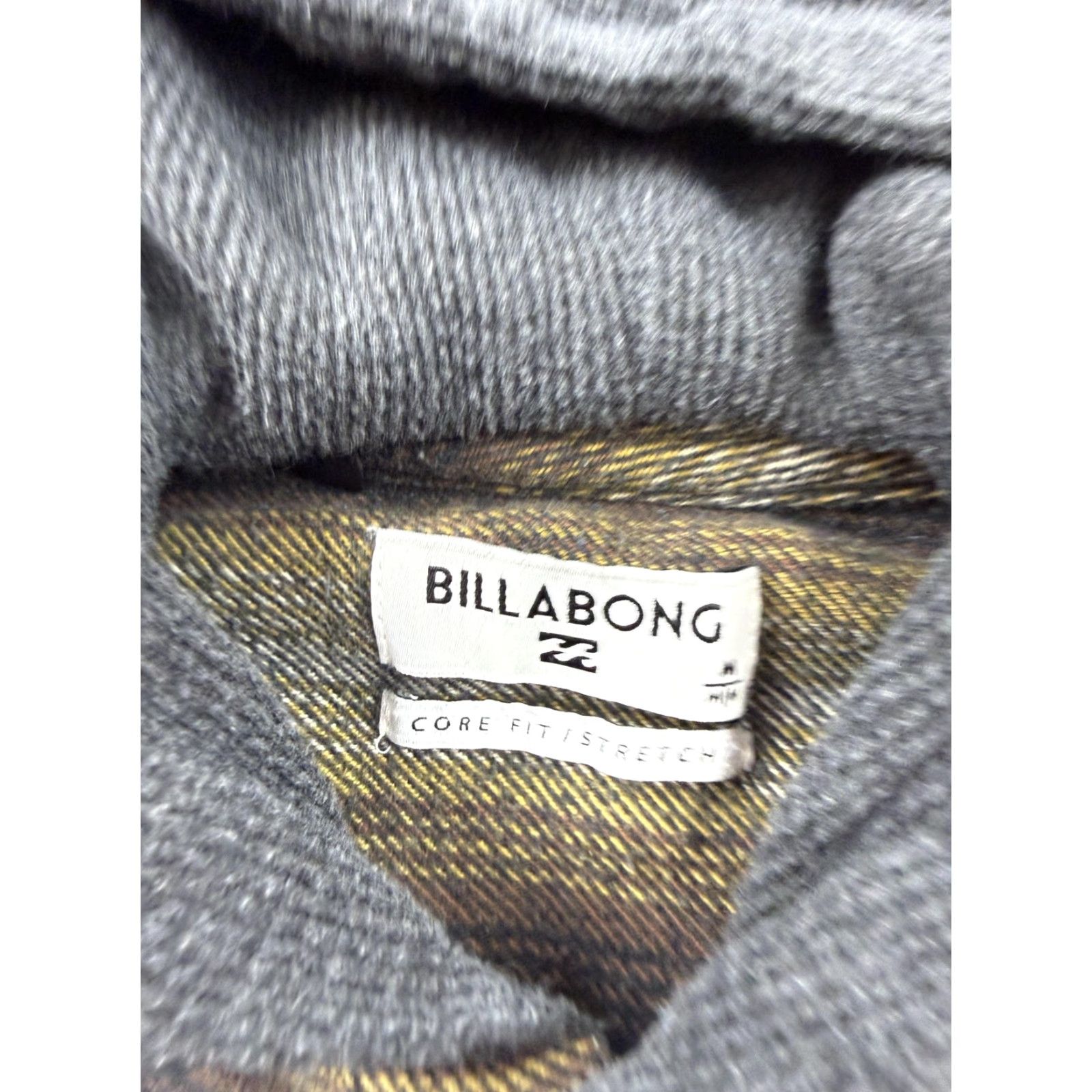 Billabong Billabong Shirt Mens Medium Multicolor Stripe Baja Flannel Hooded Button Front Size US M / EU 48-50 / 2 - 4 Thumbnail