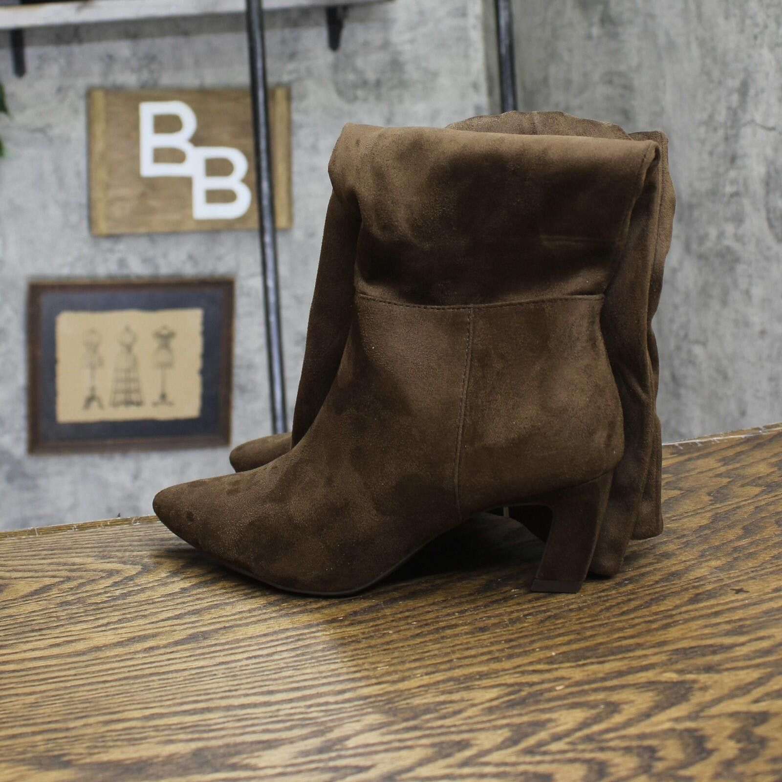 Other Nwt A New Day Tall Dress Boots 88375201 Dark Brown 7.5m Size US 7.5 / IT 37.5 - 3 Thumbnail