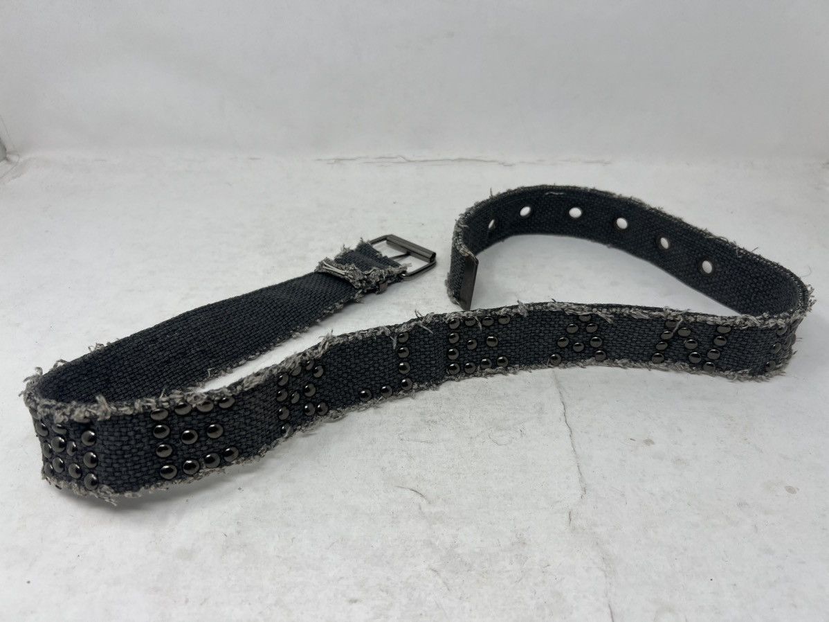 KMRii Kmrii Style Distressed Studded Belt Size ONE SIZE - 11 Thumbnail