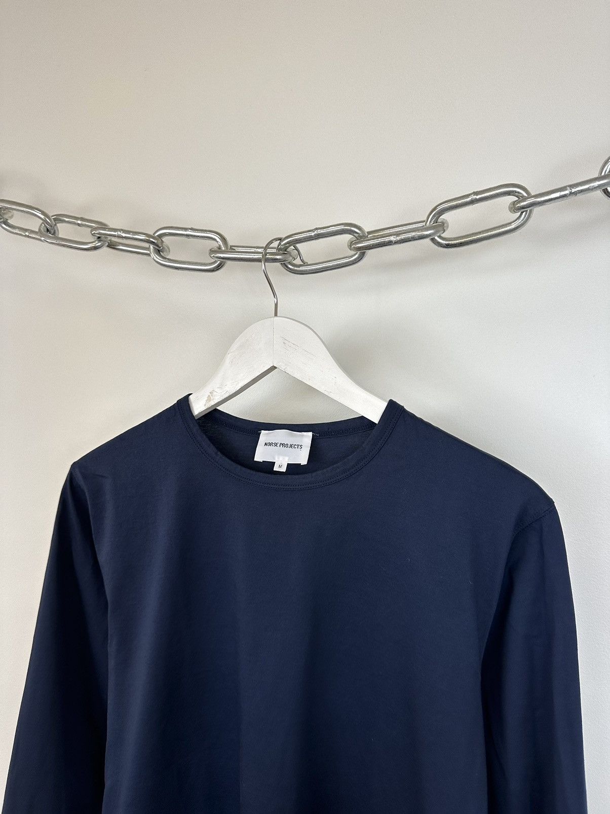 Norse Projects Vintage Norse Projects Plain Luxury Jesper Long Sleeve Tee Size US M / EU 48-50 / 2 - 3 Thumbnail