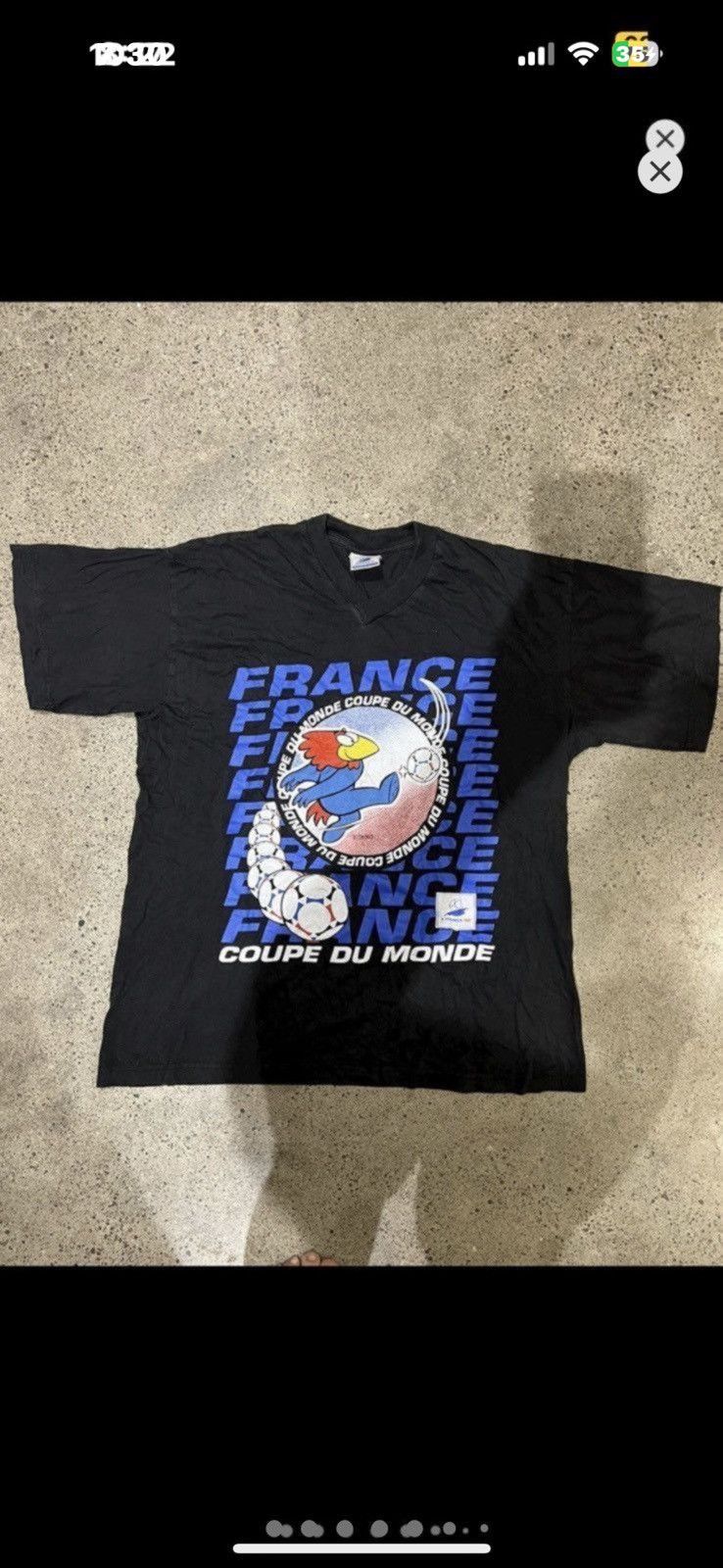 Vintage ***FINAL DROP***RARE 1998 FRANCE “COUPE DU MONDE” SOCCER XXL Size US XXL / EU 58 / 5 - 1 Thumbnail