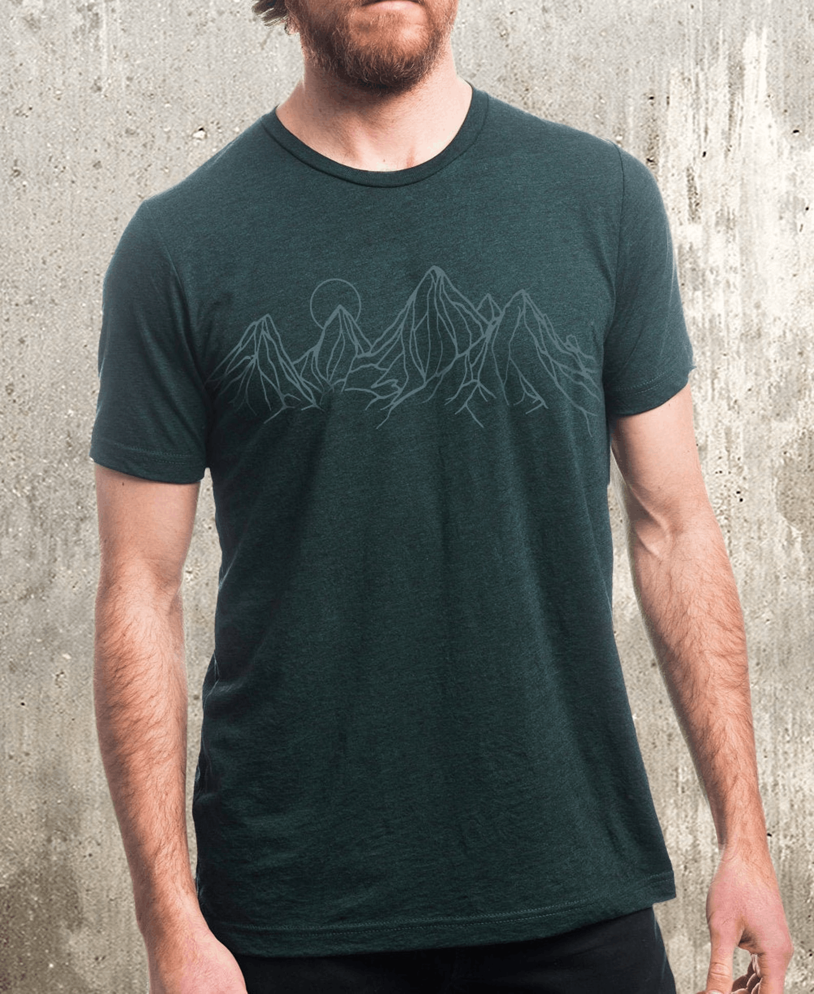 Designer × Vintage Men's Mountain T-Shirt – Outdoor & Casual Style Tee Size US M / EU 48-50 / 2 - 1 Thumbnail