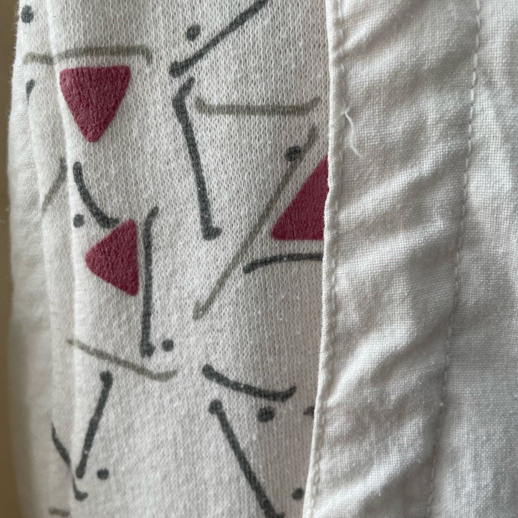 Vintage Vintage 80s Inner View Vneck Cardigan Geometric Dolman Cut M Size M / US 6-8 / IT 42-44 - 4 Thumbnail