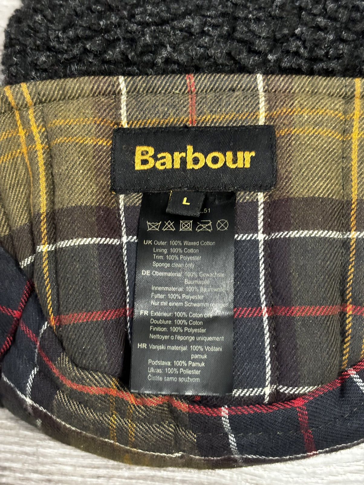 Barbour × Vintage Barbour Wax Cotton Trapper Hat Size ONE SIZE - 5 Thumbnail