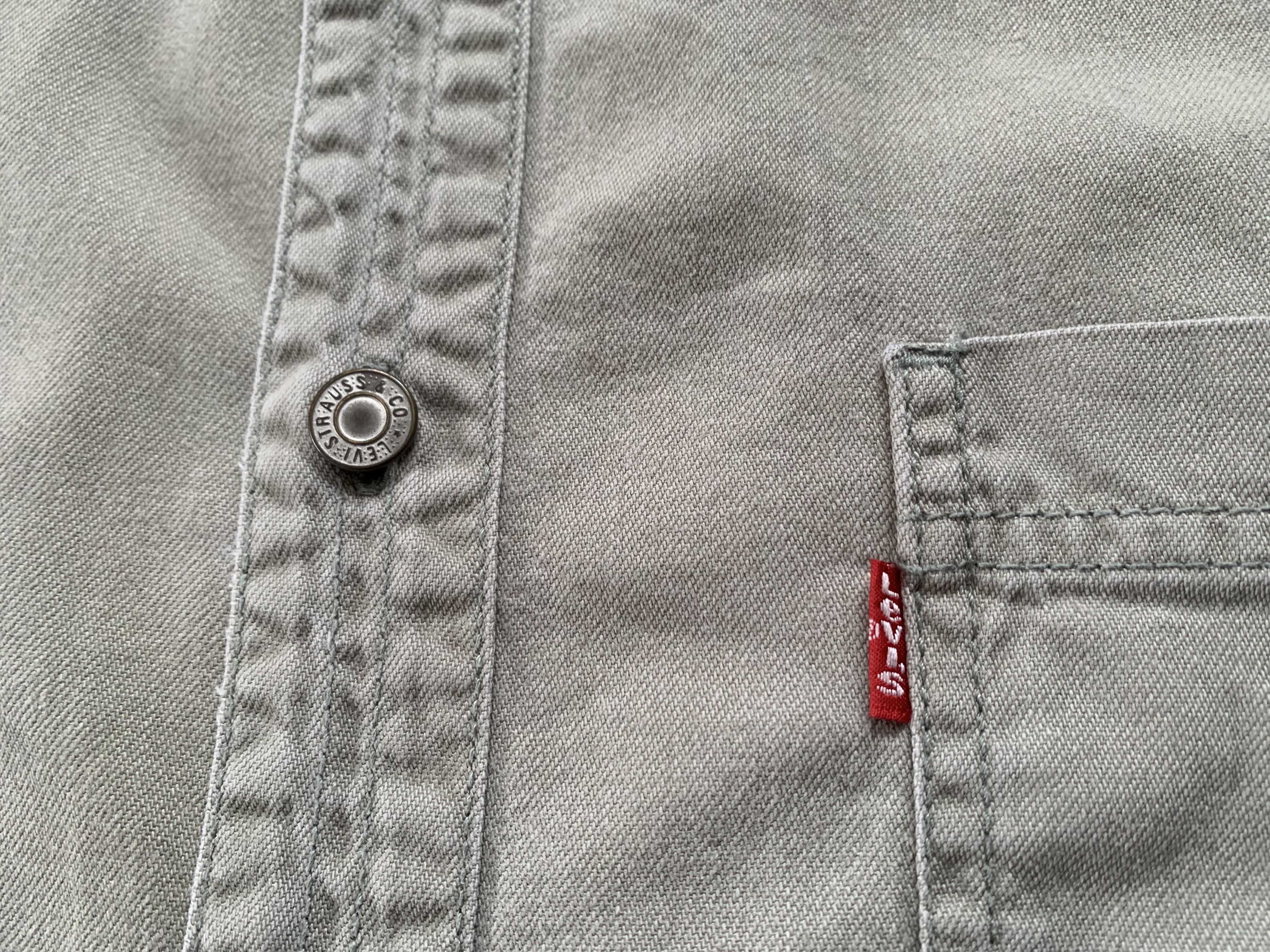 Levi's Men’s Levi’s Red Tab Vintage Beige Work Denim Shirt Size US XL / EU 56 / 4 - 6 Thumbnail