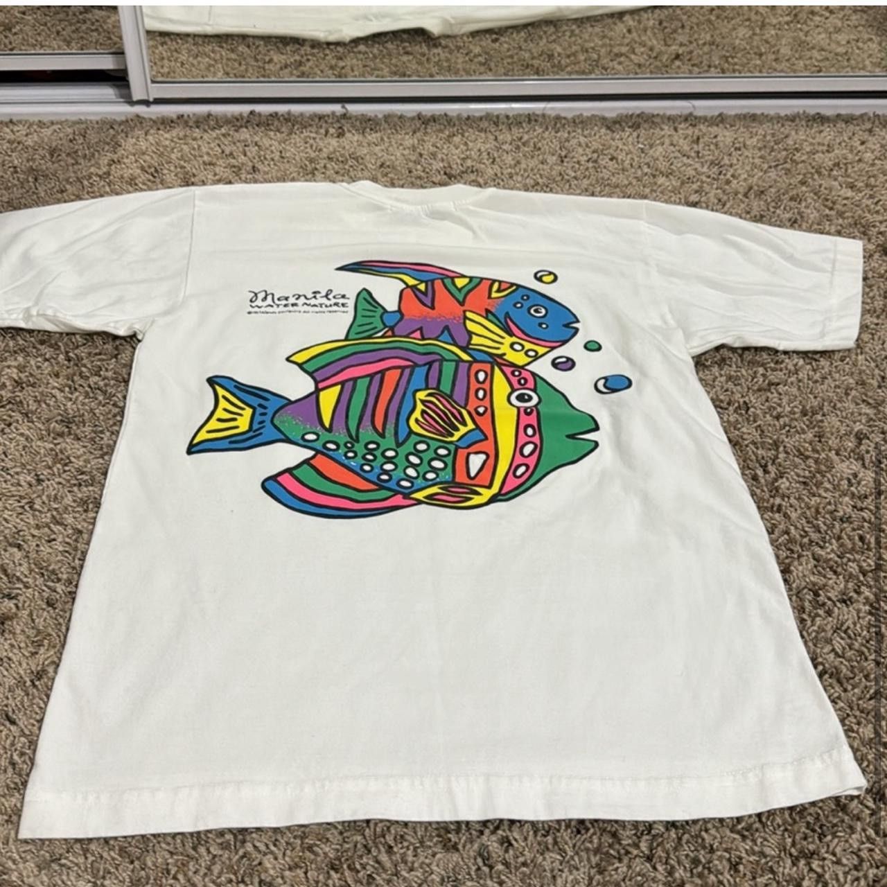 Vintage Vintage Souvenir Fish Tee Size US S / EU 44-46 / 1 - 6 Thumbnail