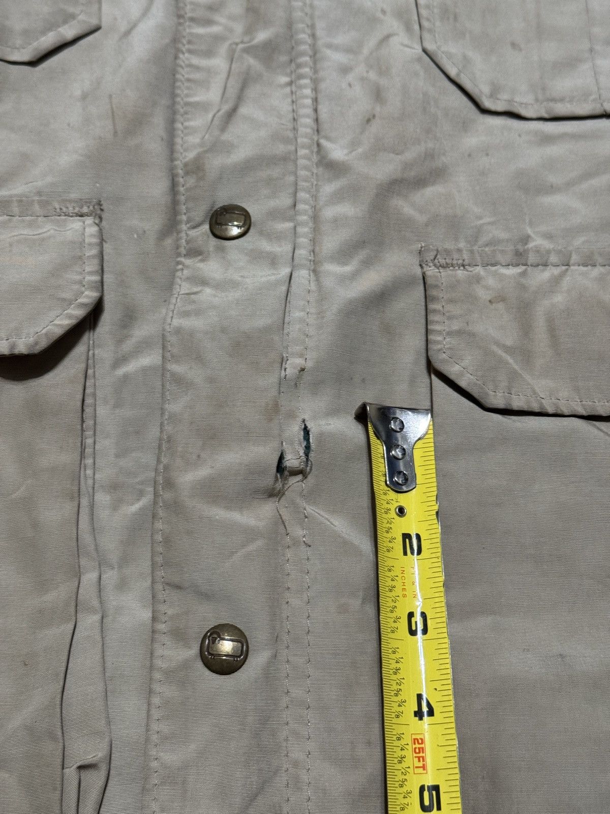 Woolrich Woolen Mills Vintage 80s 90s Woolrich Jacket Beige Plaid L USA Coat Size L / US 10 / IT 46 - 9 Thumbnail