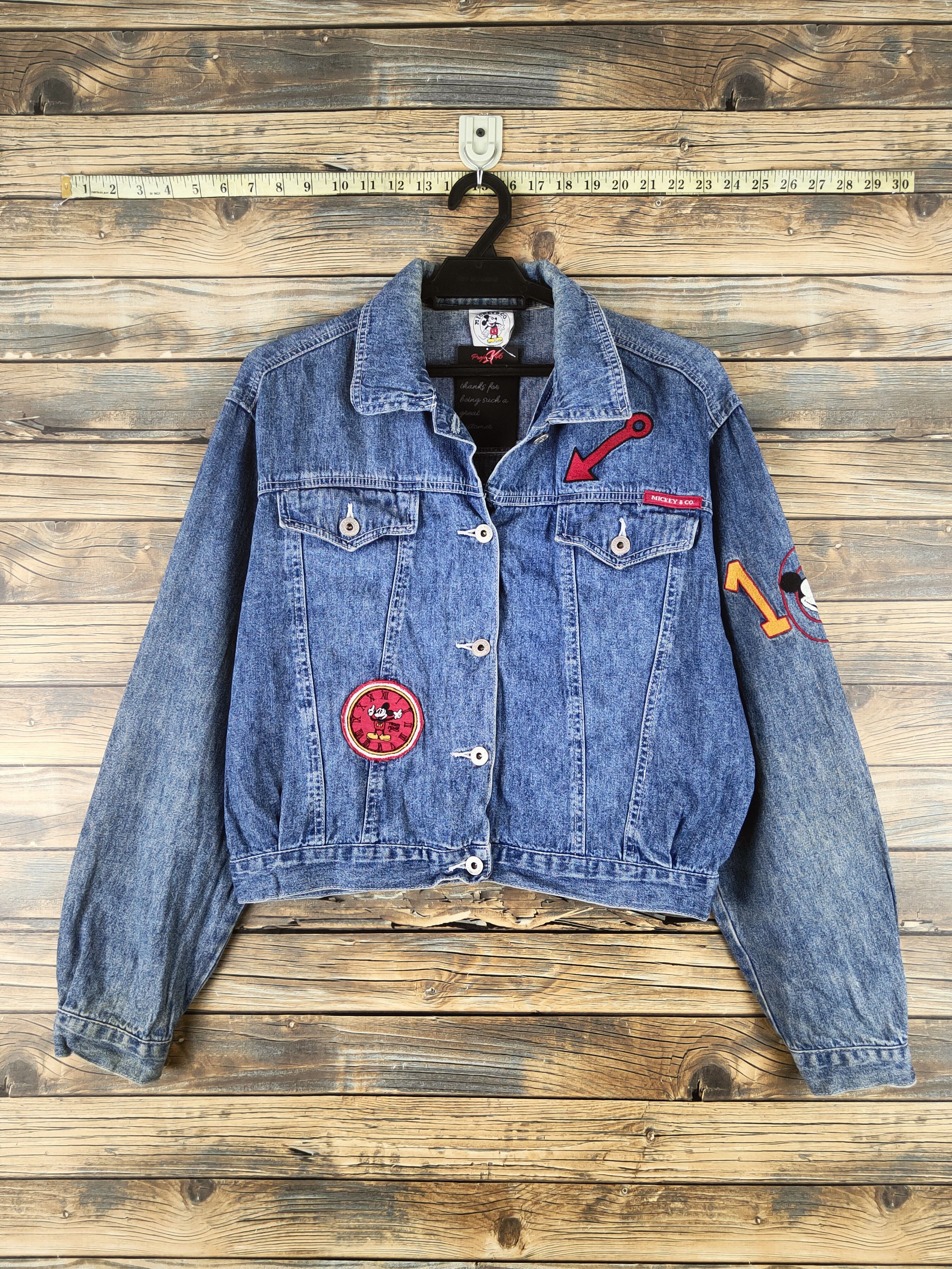 Mickey & Co. DL Mickey & co. Blue Denim Jackets #46-112 Size L / US 10 / IT 46 - 1 Thumbnail