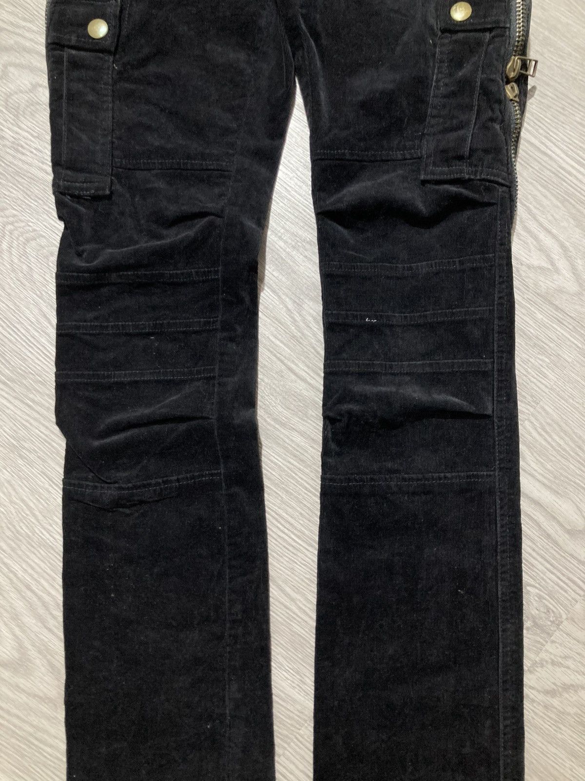 If Six Was Nine 2000s Manies Corduroy Anarchy Punk Vkei Lgb Style Pants Size US 28 / EU 44 - 15 Thumbnail
