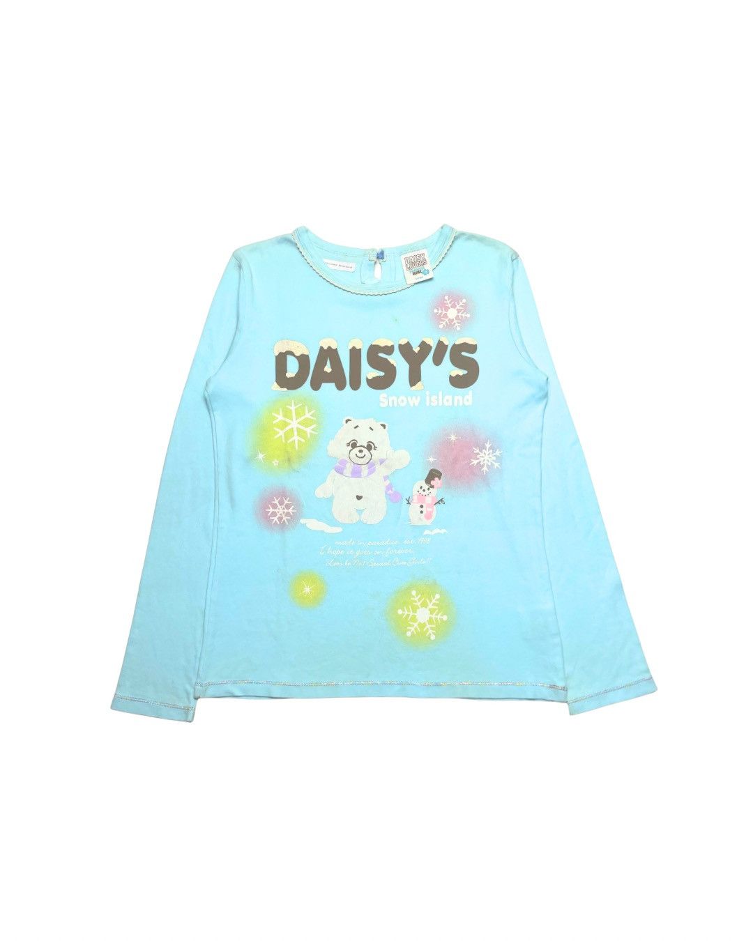 Japanese Brand Daisy’s Lovers Snow Island Long Sleeve Size S / US 4 / IT 40 - 1 Thumbnail
