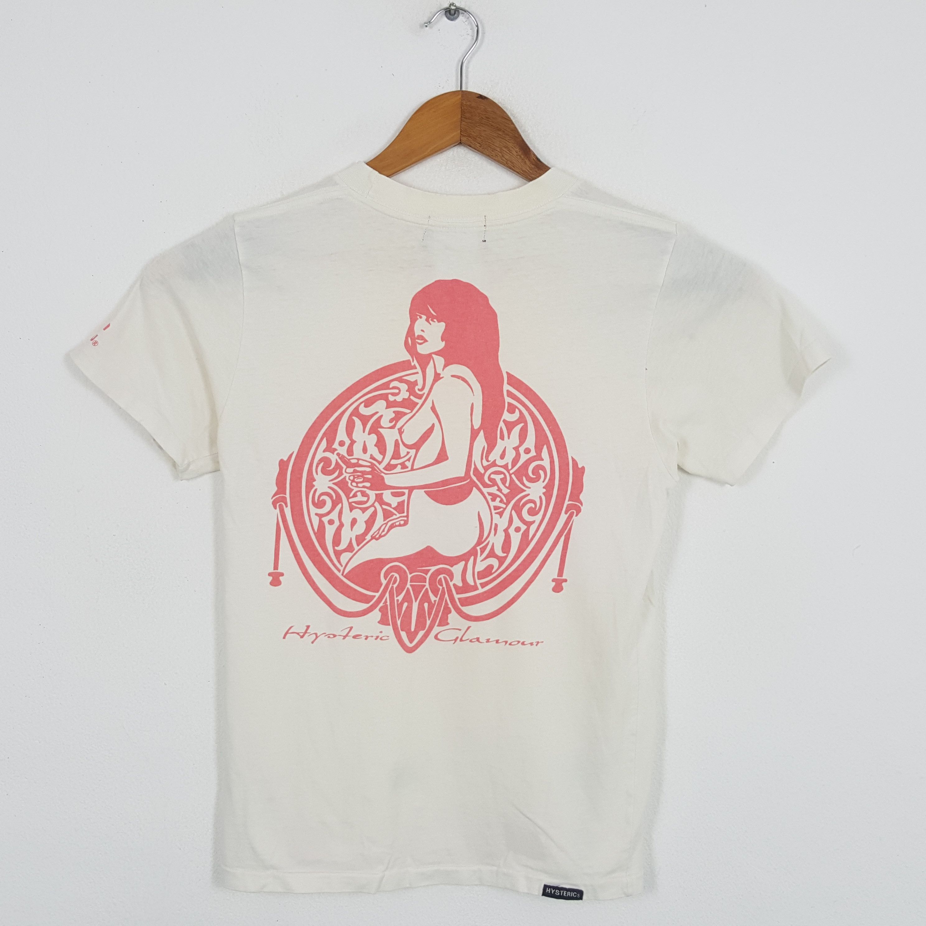 Hysteric Glamour × Japanese Brand × Vintage Vintage HYSTERIC GLAMOUR Japanese Fashion Brand T-Shirts Size S / US 4 / IT 40 - 1 Thumbnail
